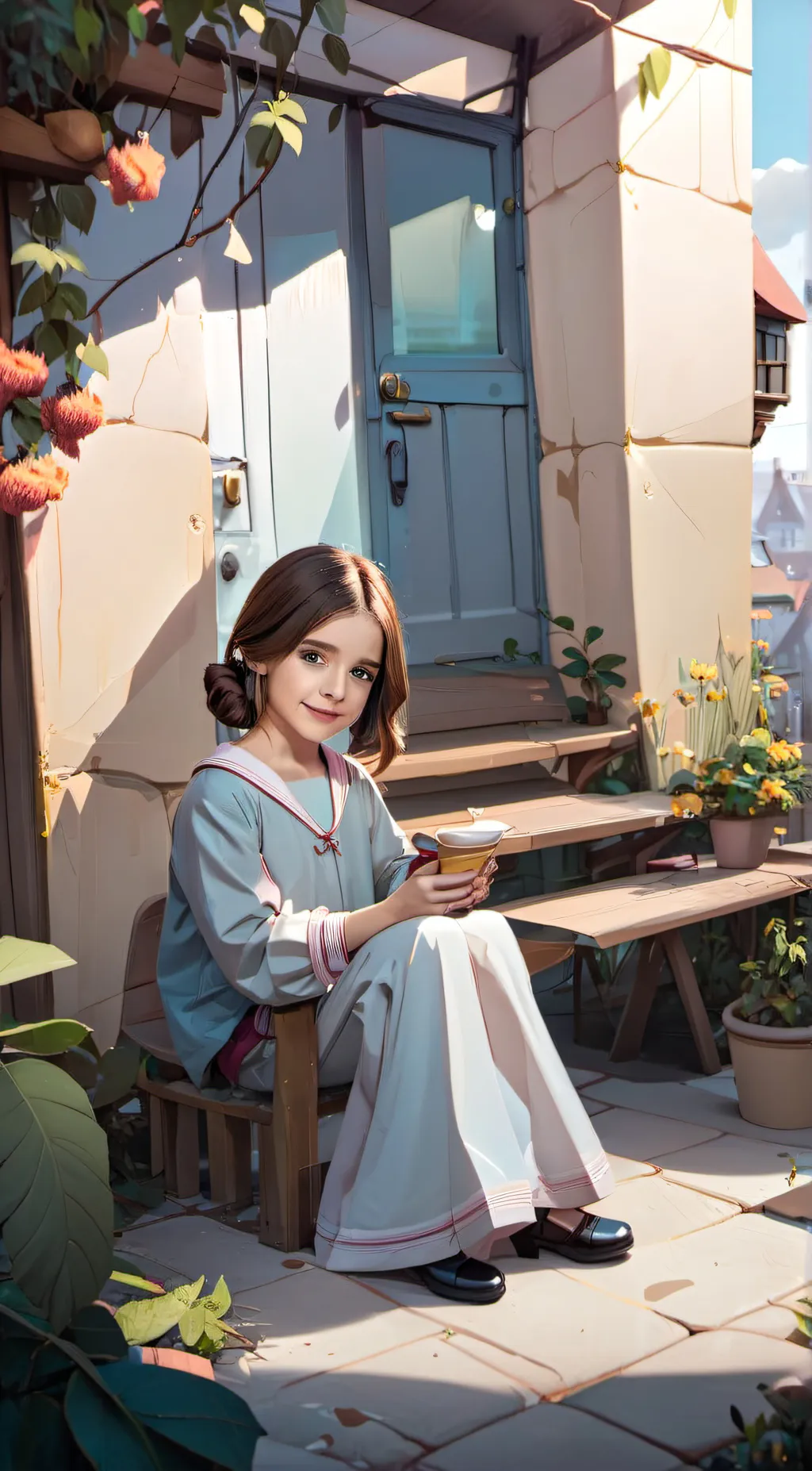 ai character: amelia shepherd  background