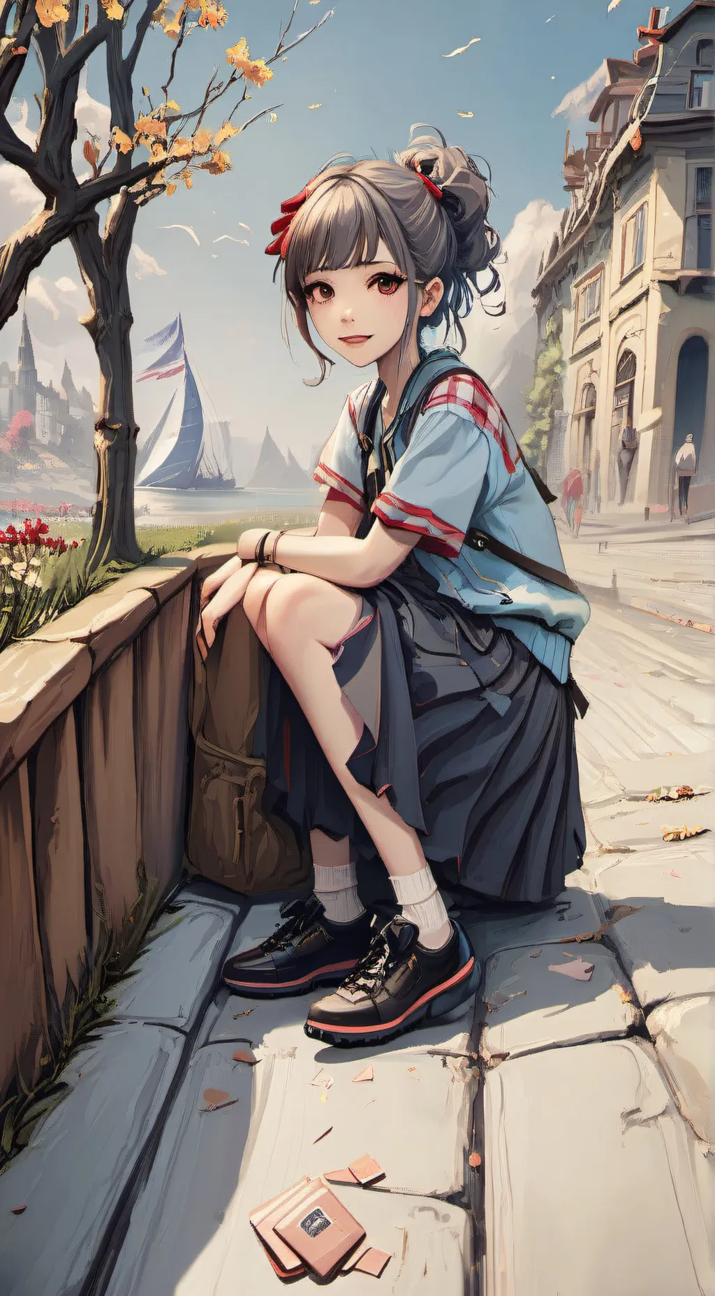 ai character: Cringe background