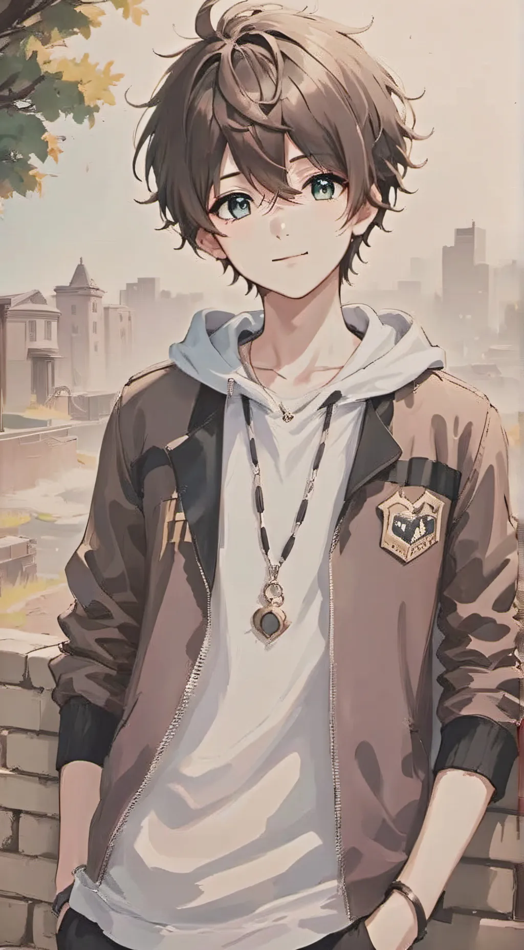 ai character: Ash background