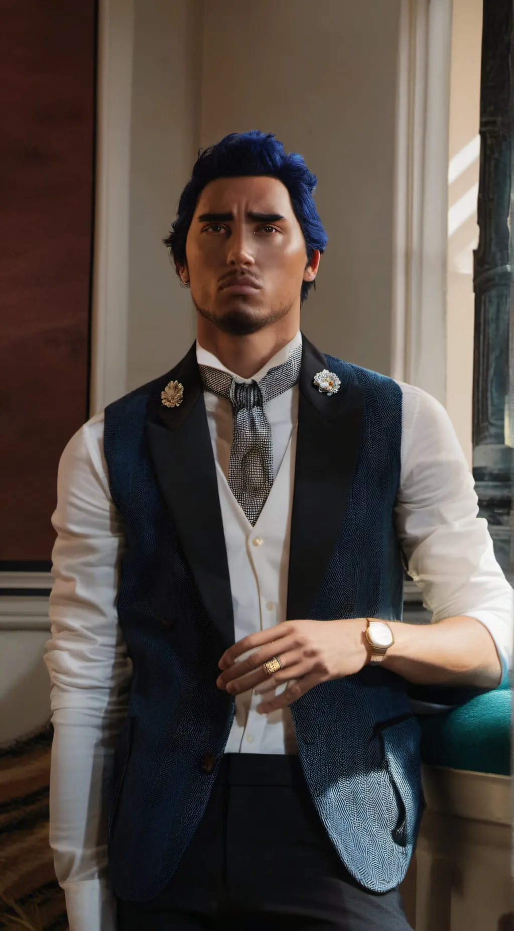 ai character: Miguel background