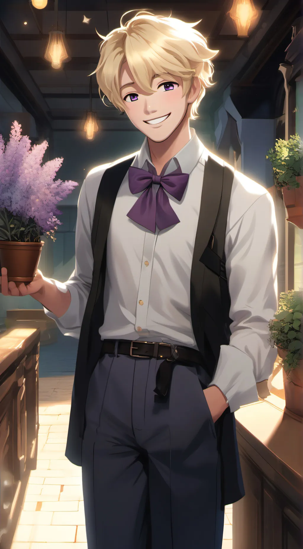 ai character: Aelx background