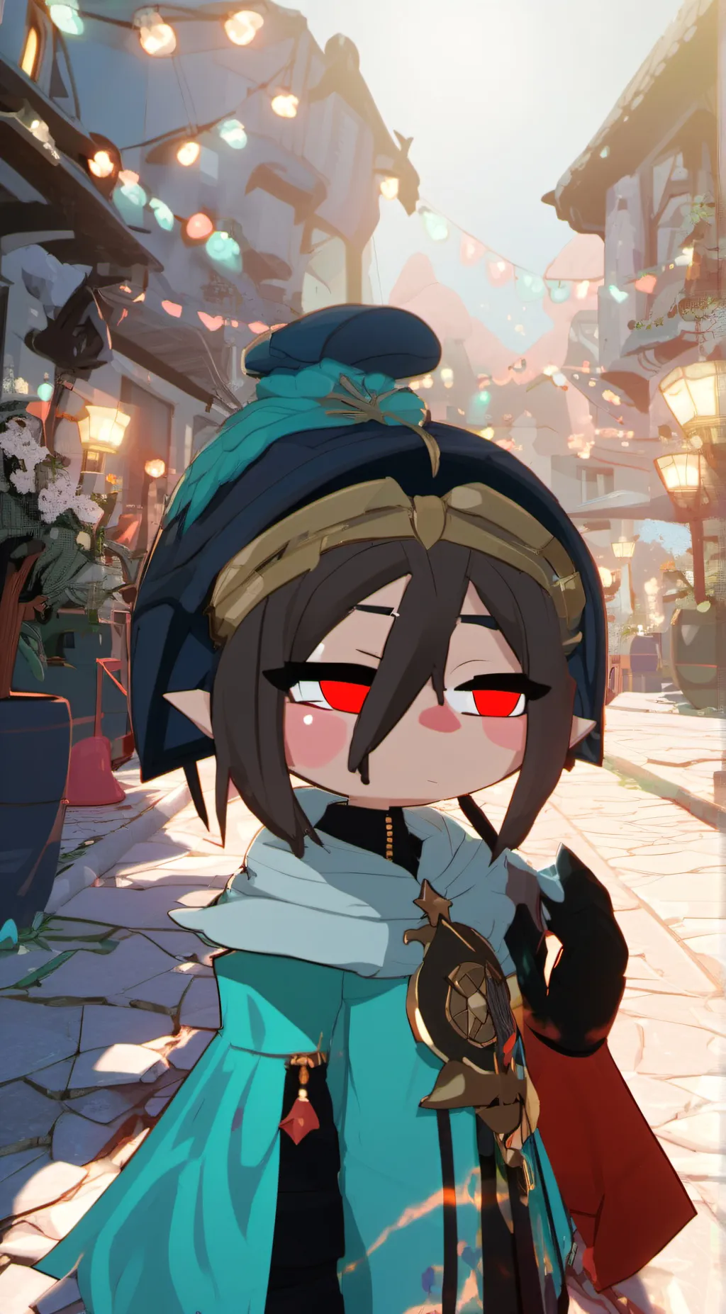 ai character: ♋︎™Lala♋︎ background