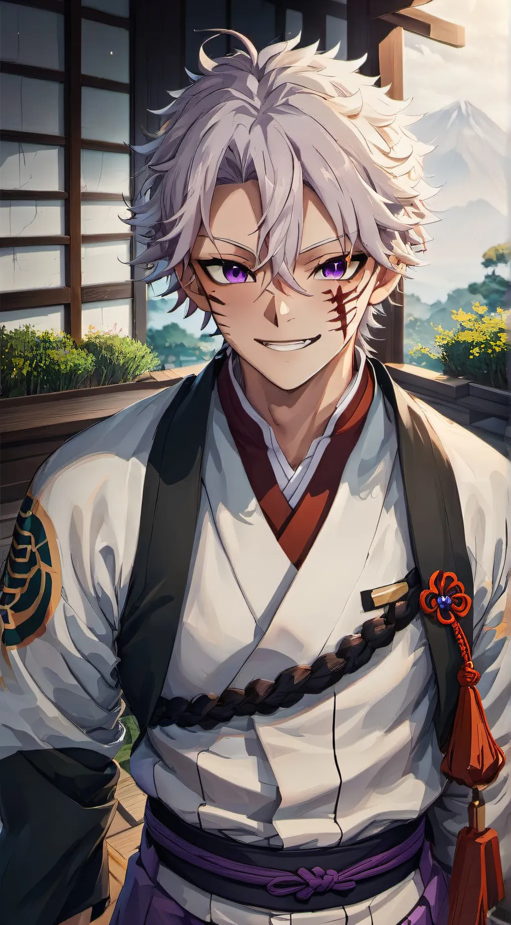 ai character: sanemi  background