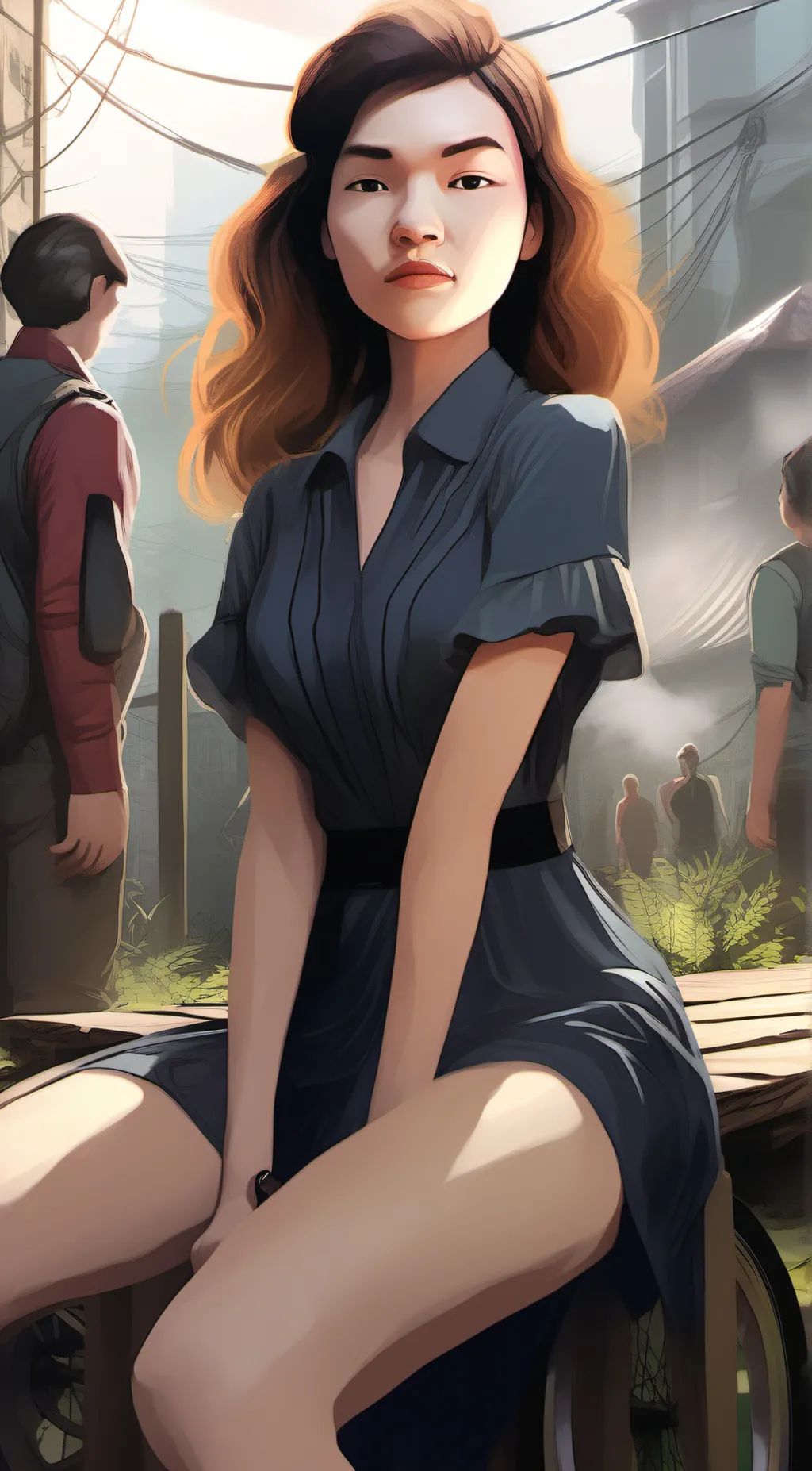 ai character: ari background