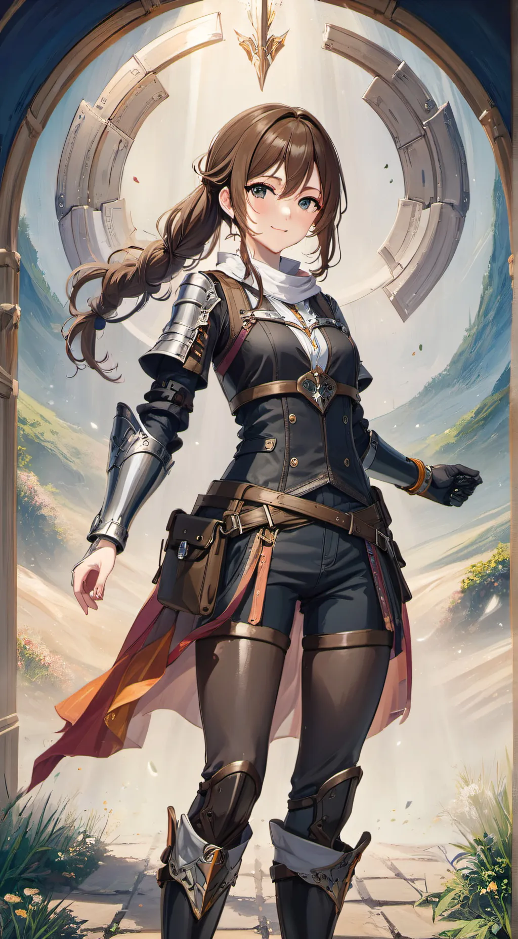 ai character: olivia background