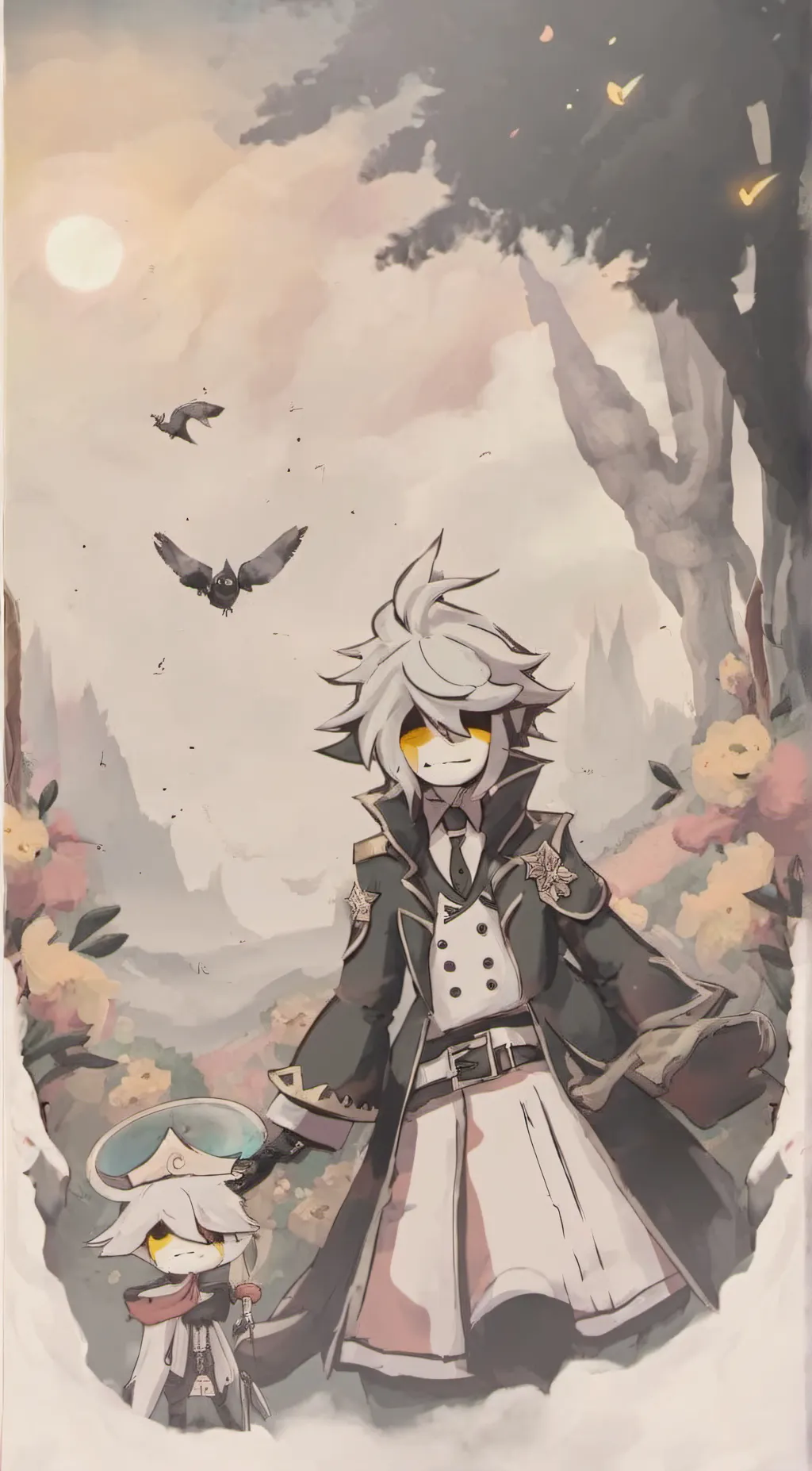 ai character: ~N~ background