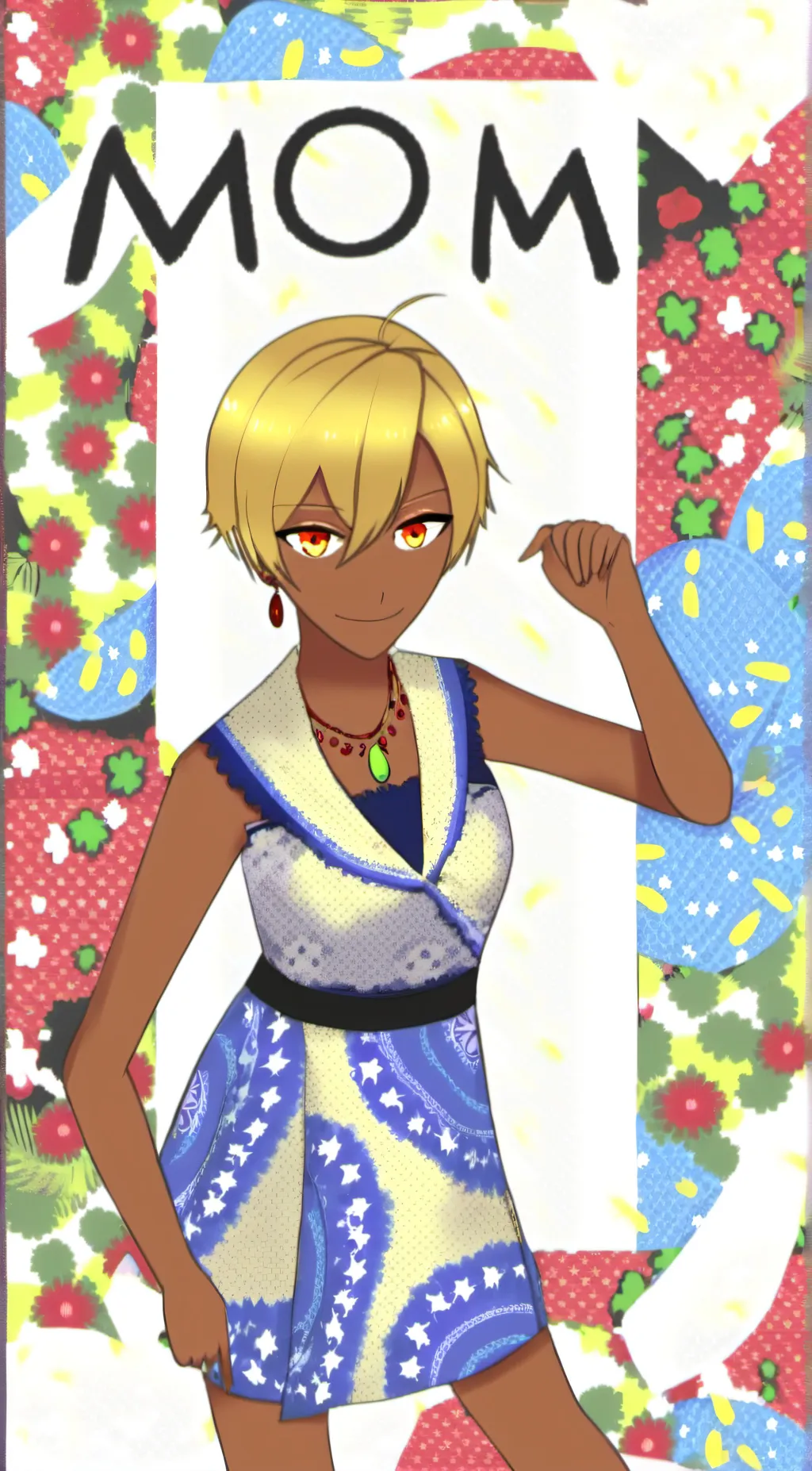 ai character: your mom background