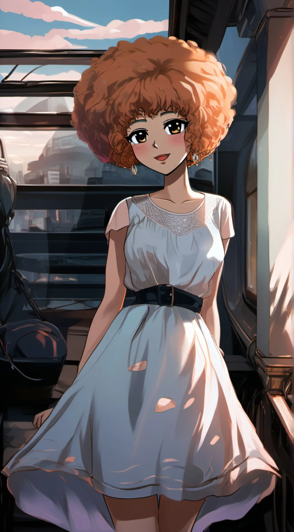 ai character: Ice spice background