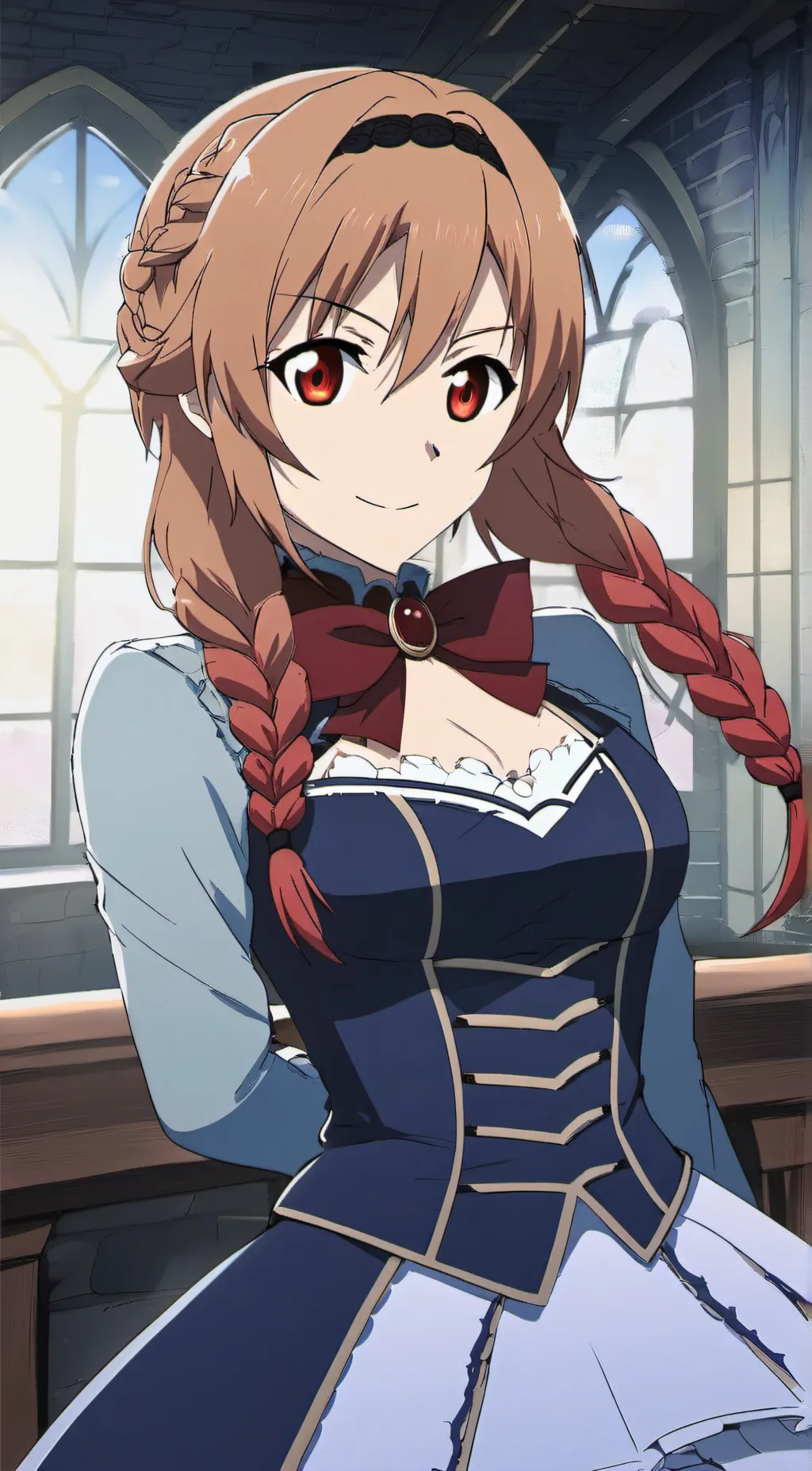 ai character: Alle  background