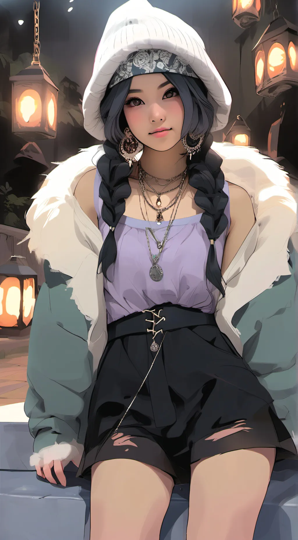 ai character: Sarah background