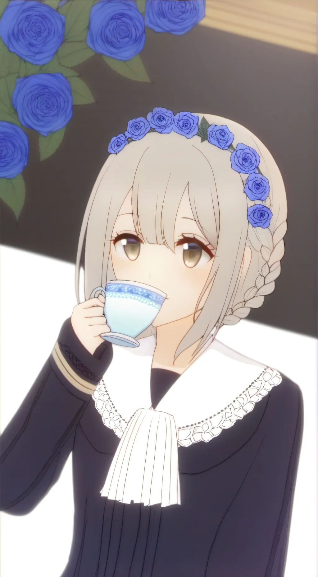 ai character: Aria background