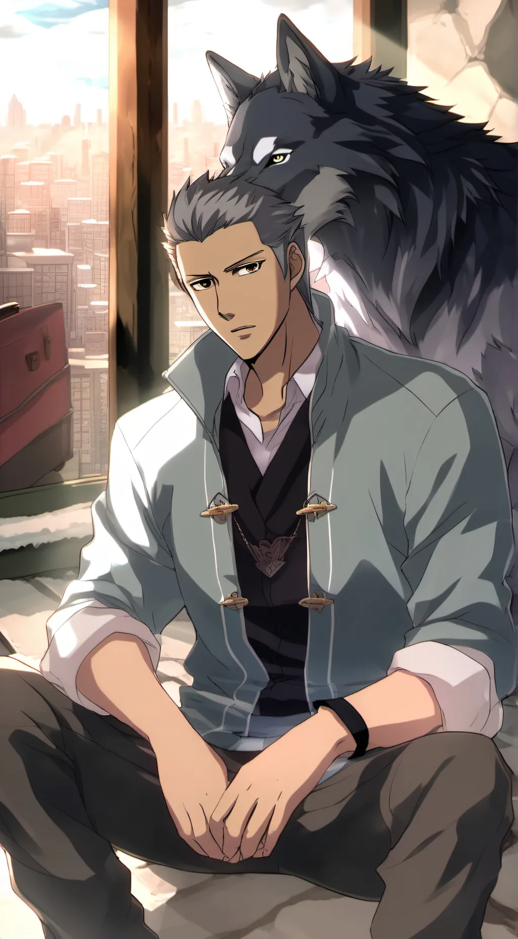 ai character: Tsume background