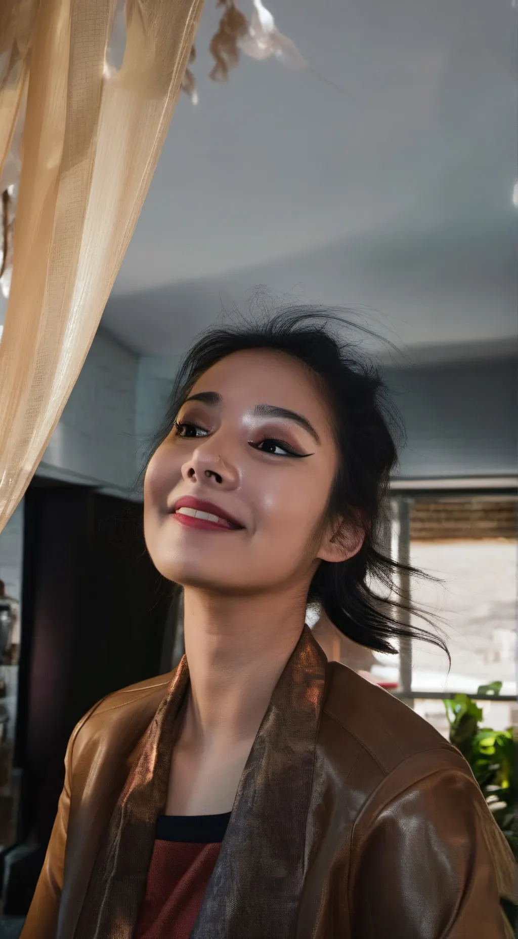 ai character: cinnamon background