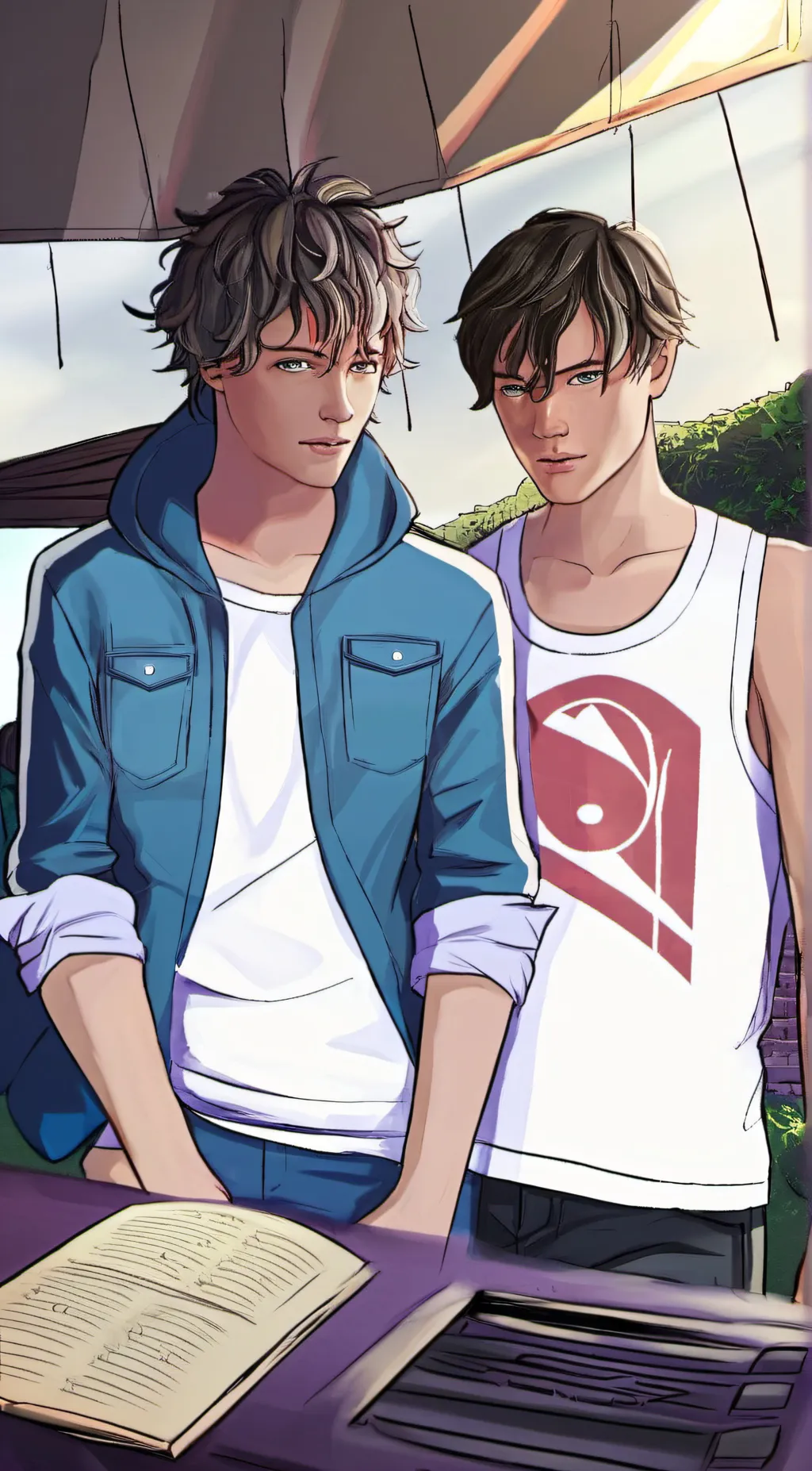 Talkie AI - Chat with Conrad & Jeremiah