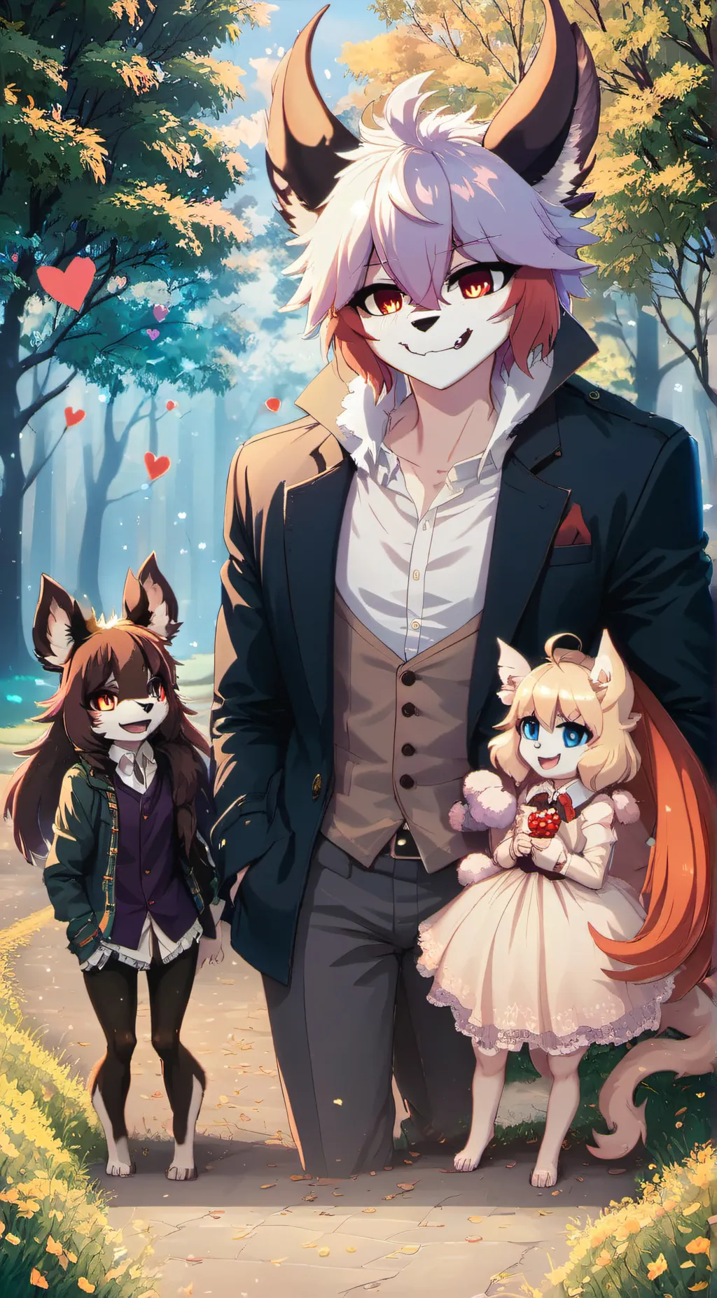 ai character: Jace,Soph and Vèl background