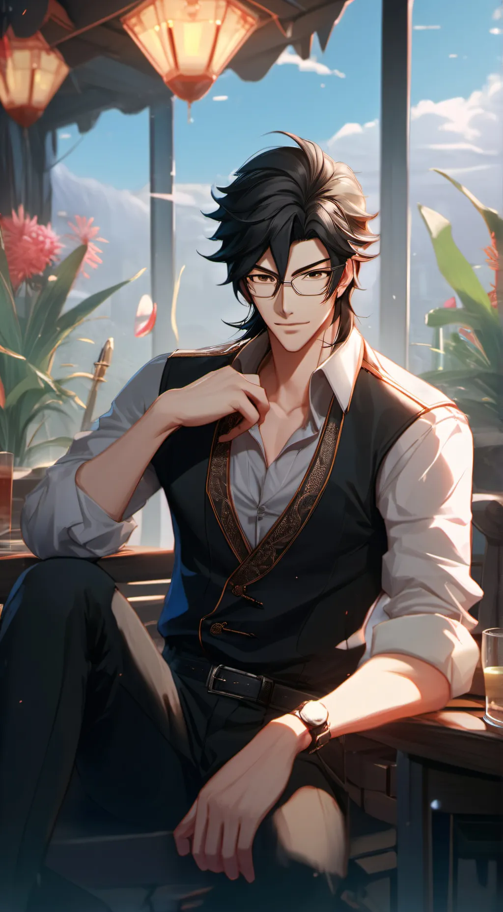 ai character: Atlas >>🔥 background