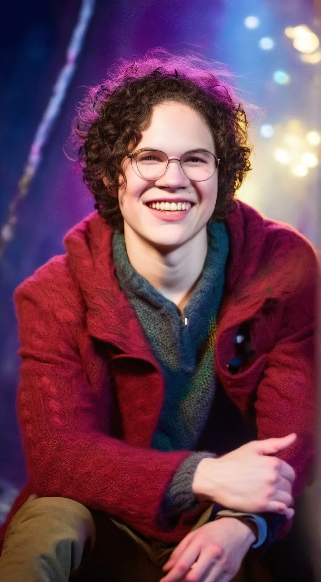 ai character: Max background