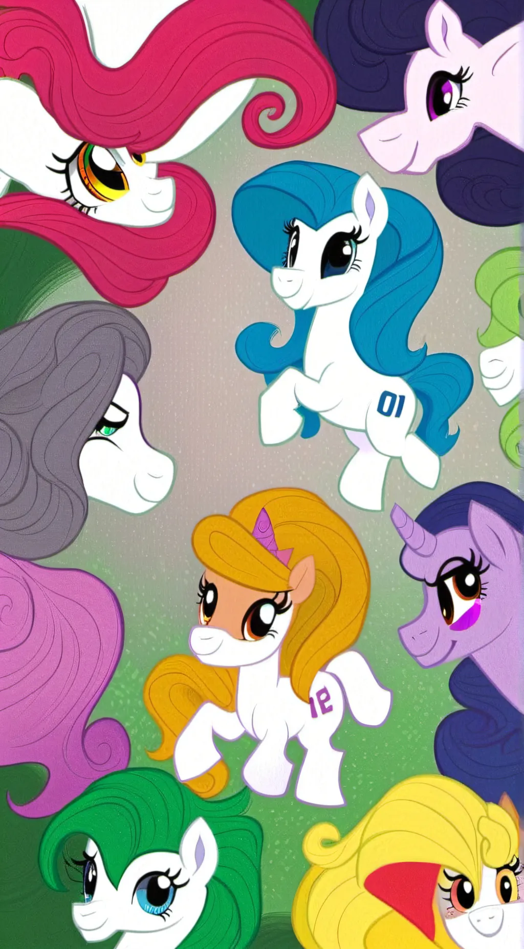 ai character: The Little Pony background