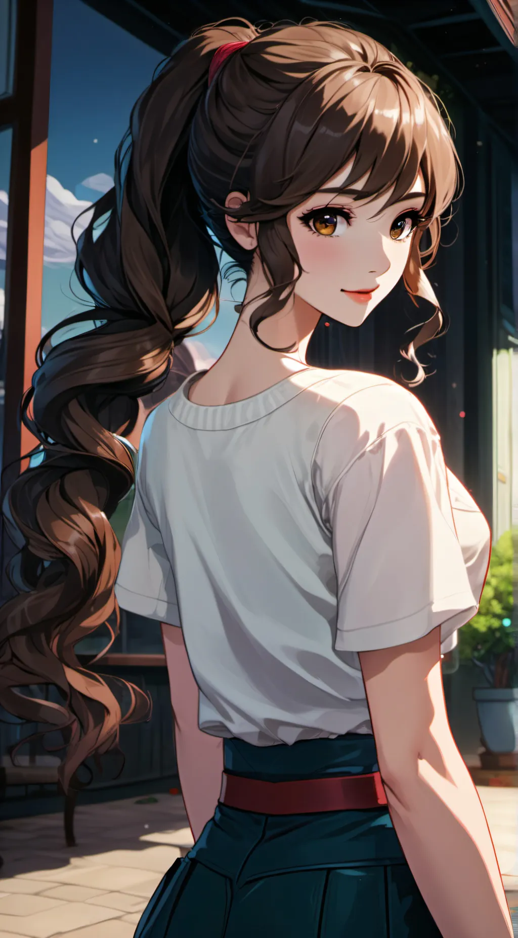 ai character: inaaya background