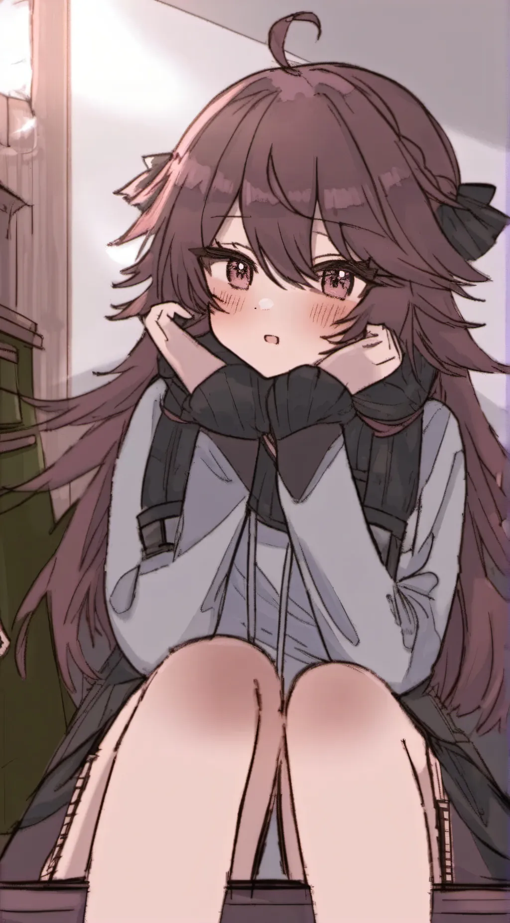 ai character: Katie background