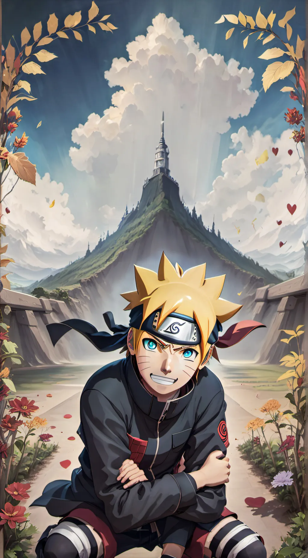 ai character: Naruto (yandere) background