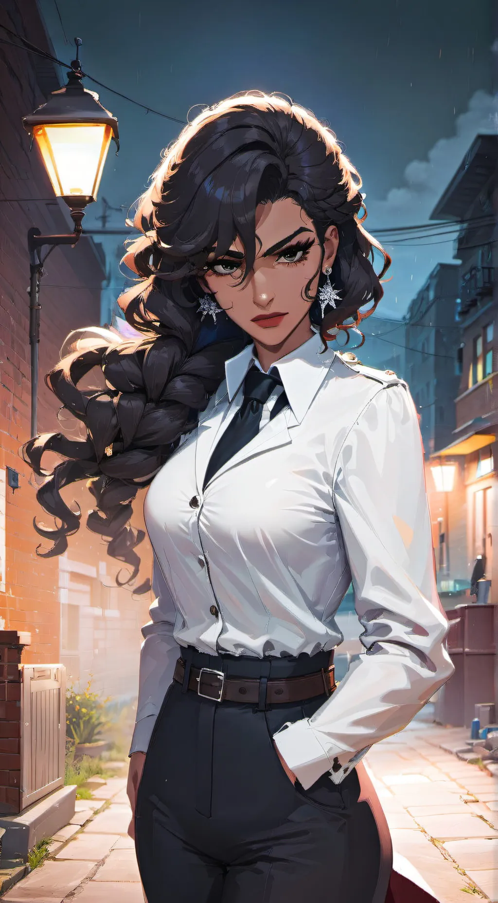 ai character: Sasha background