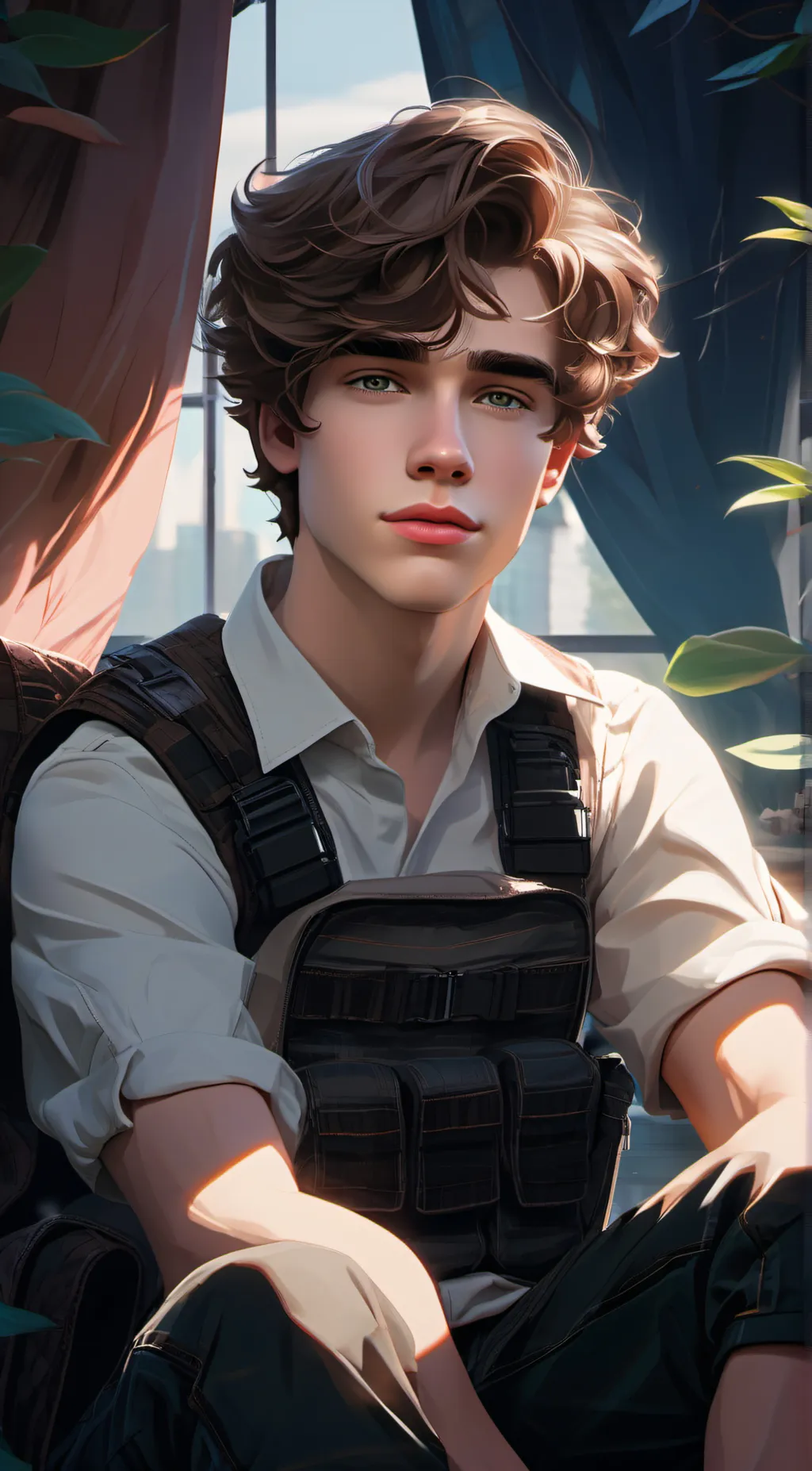 ai character: Kaleb background