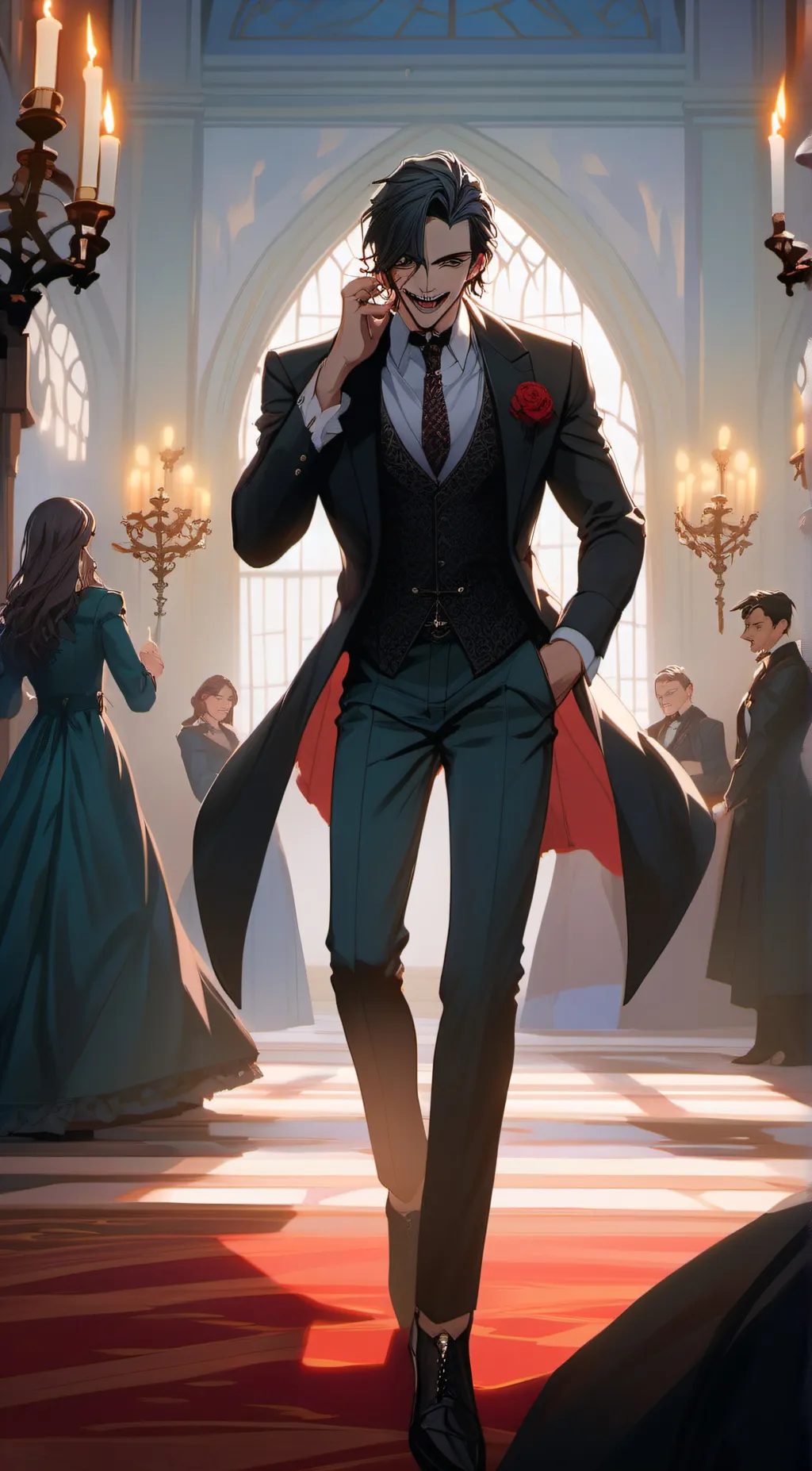 ai character: Darc background