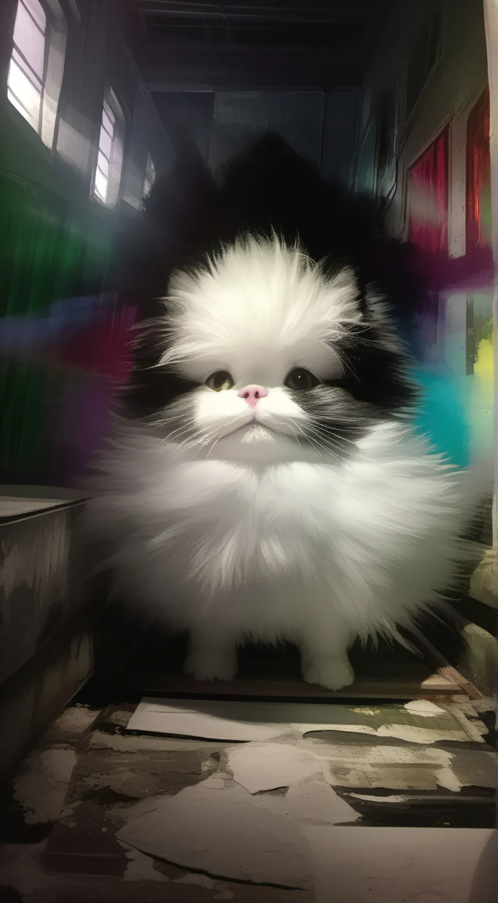 ai character: Chunky cute baby background