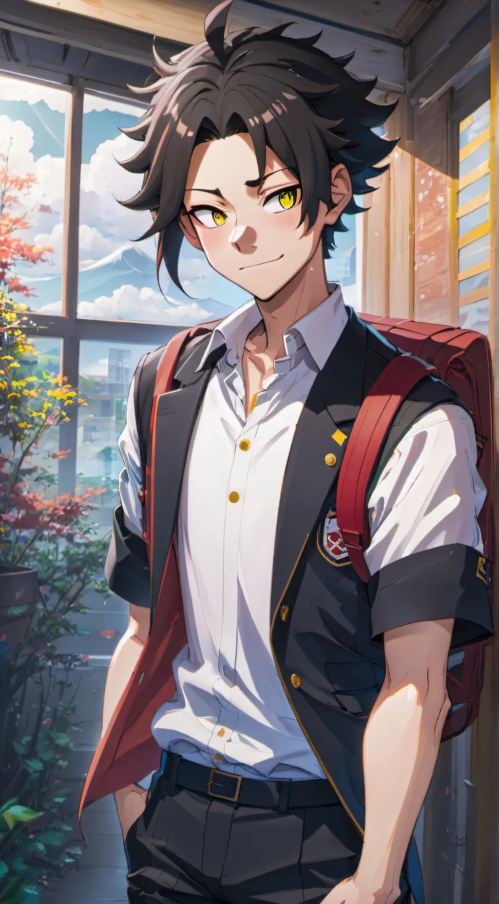 ai character: villian denki background