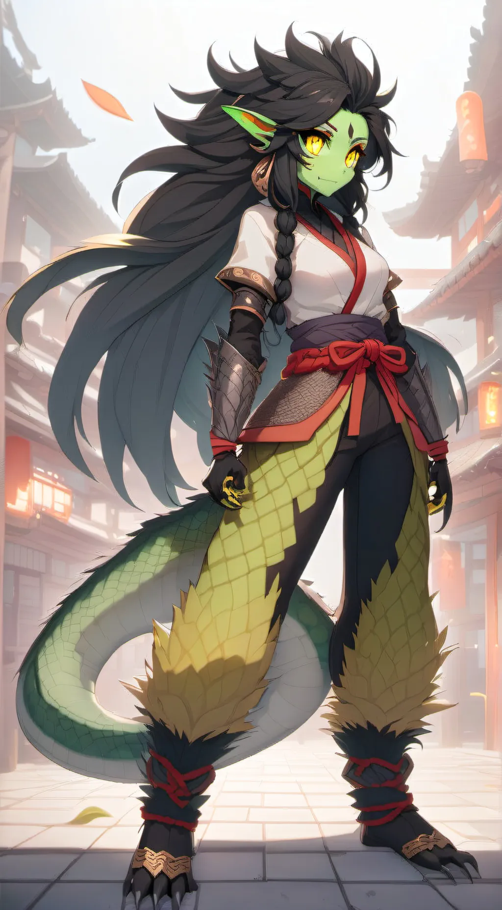 ai character: Li background