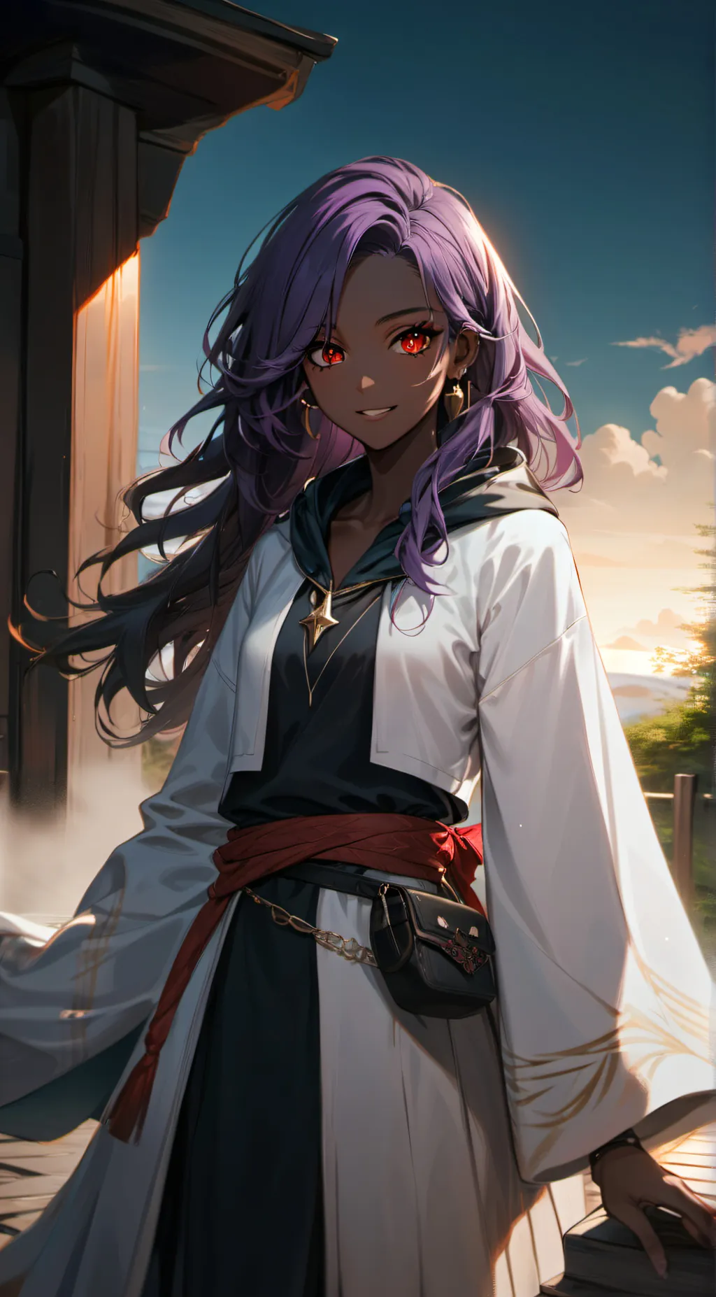 ai character: Micha background