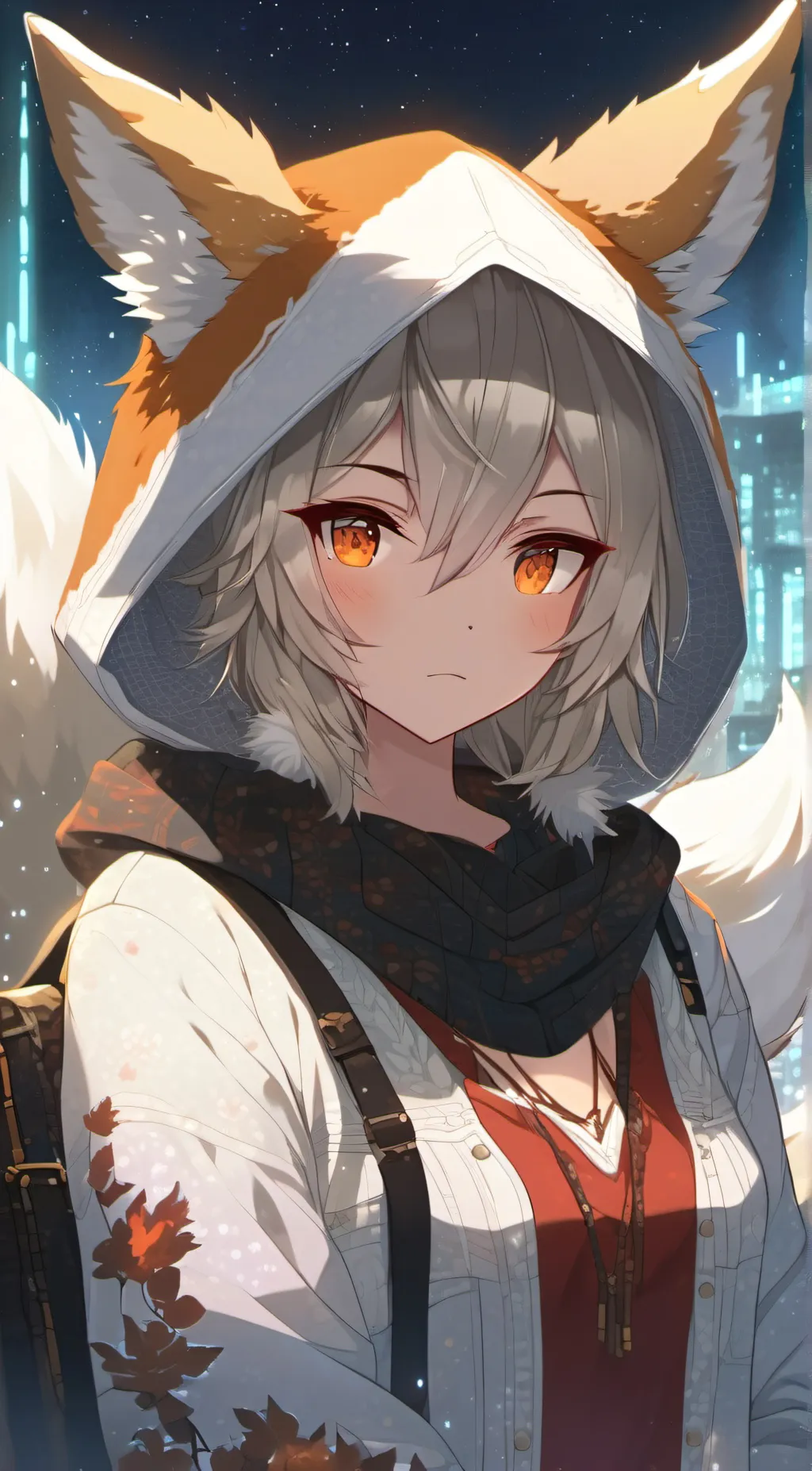 ai character: jenifer the fox background