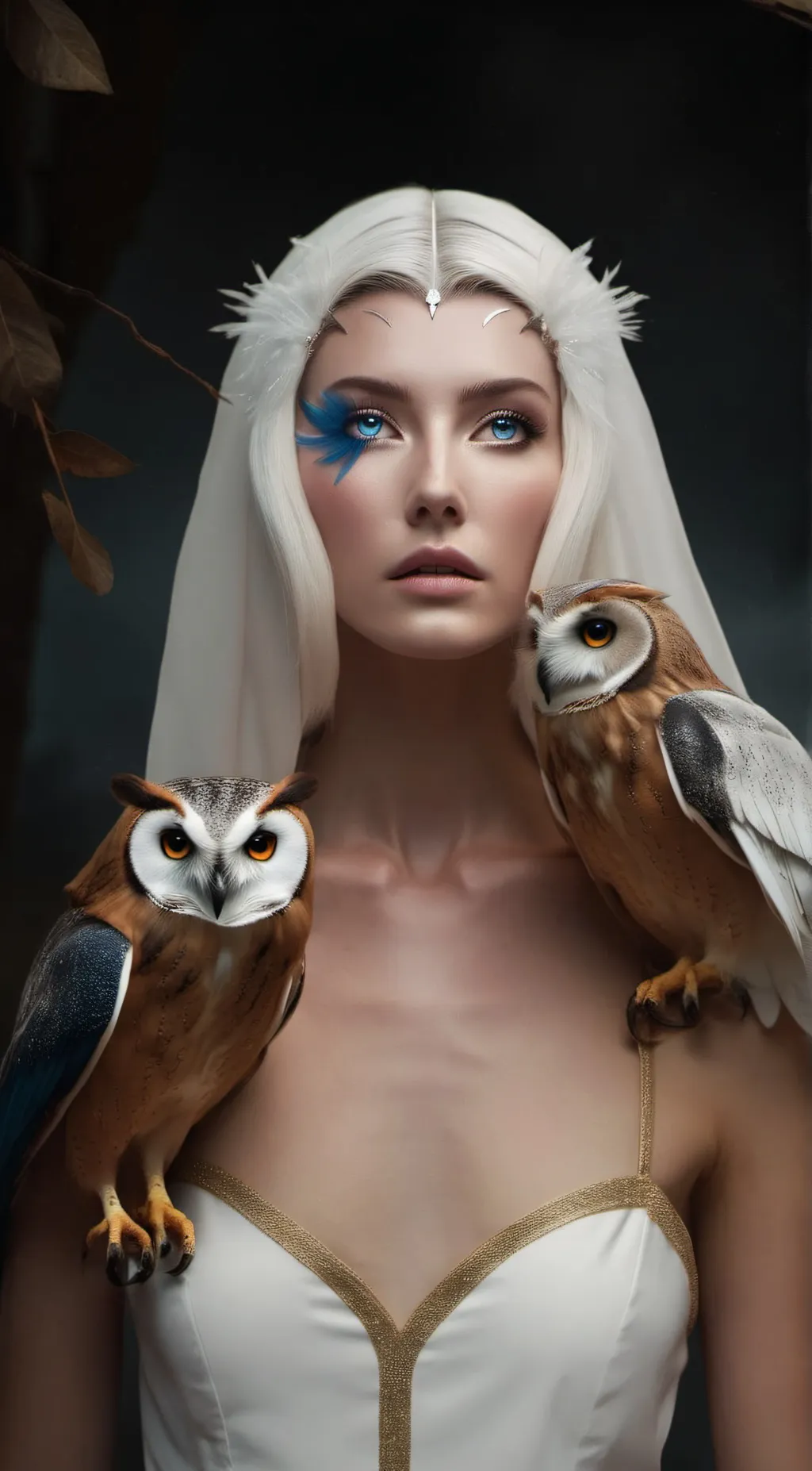 ai character: Aria background