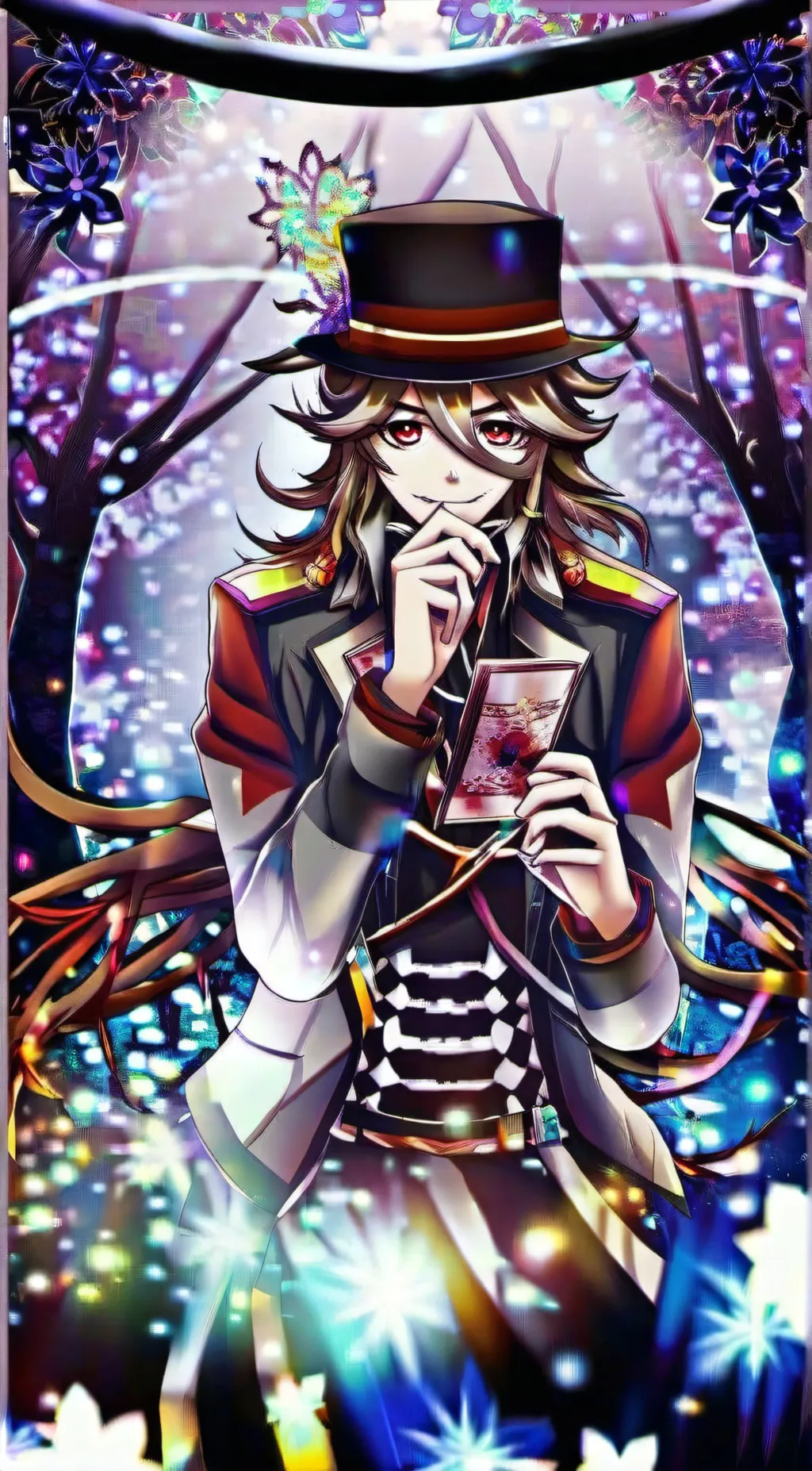 ai character: ❄Douma/Doma❄ background