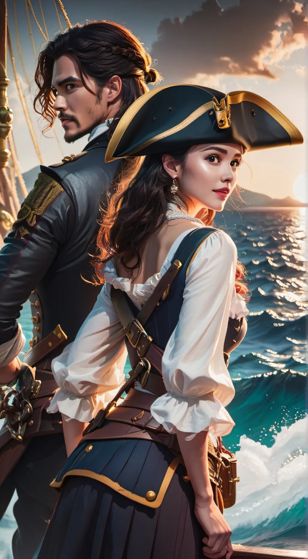 ai character: 海盗传奇 RPG background