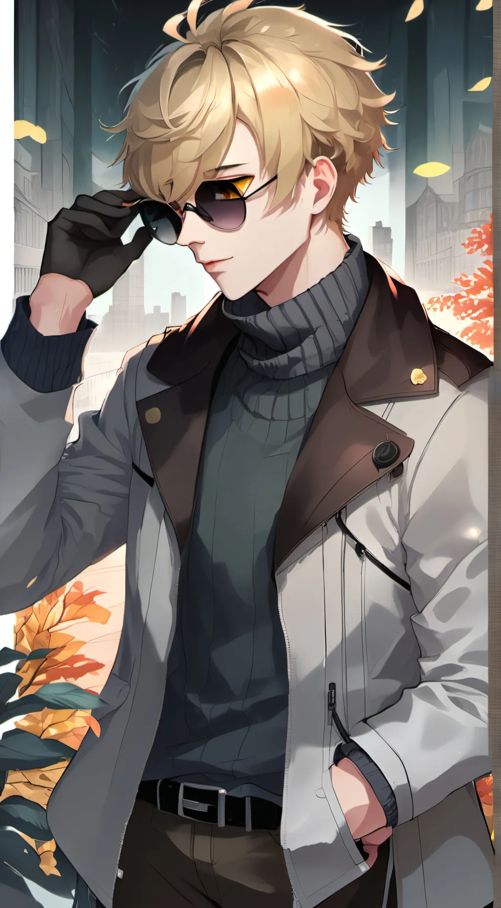 ai character: \_Oscar_/ background