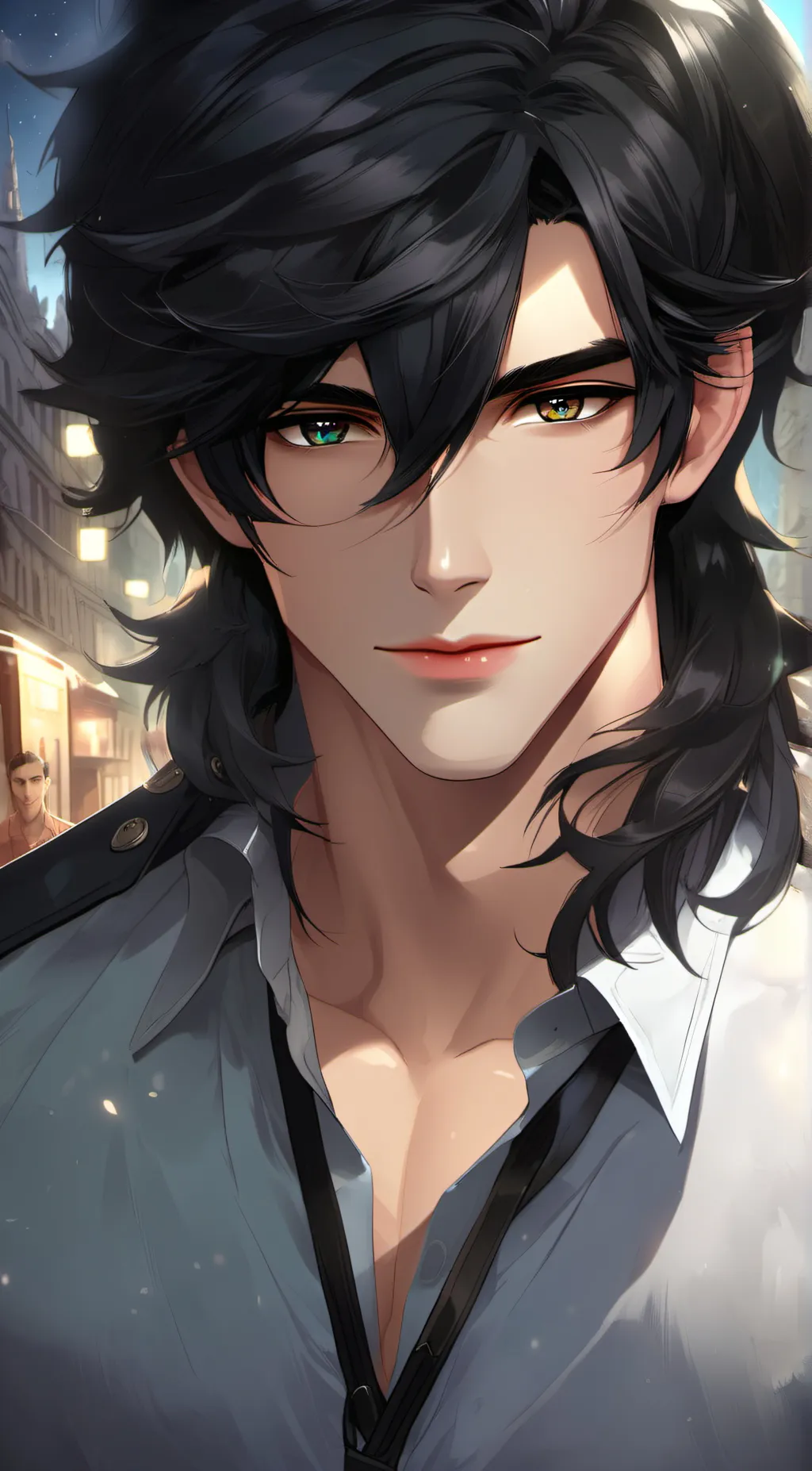 ai character: ~AZURE~ background