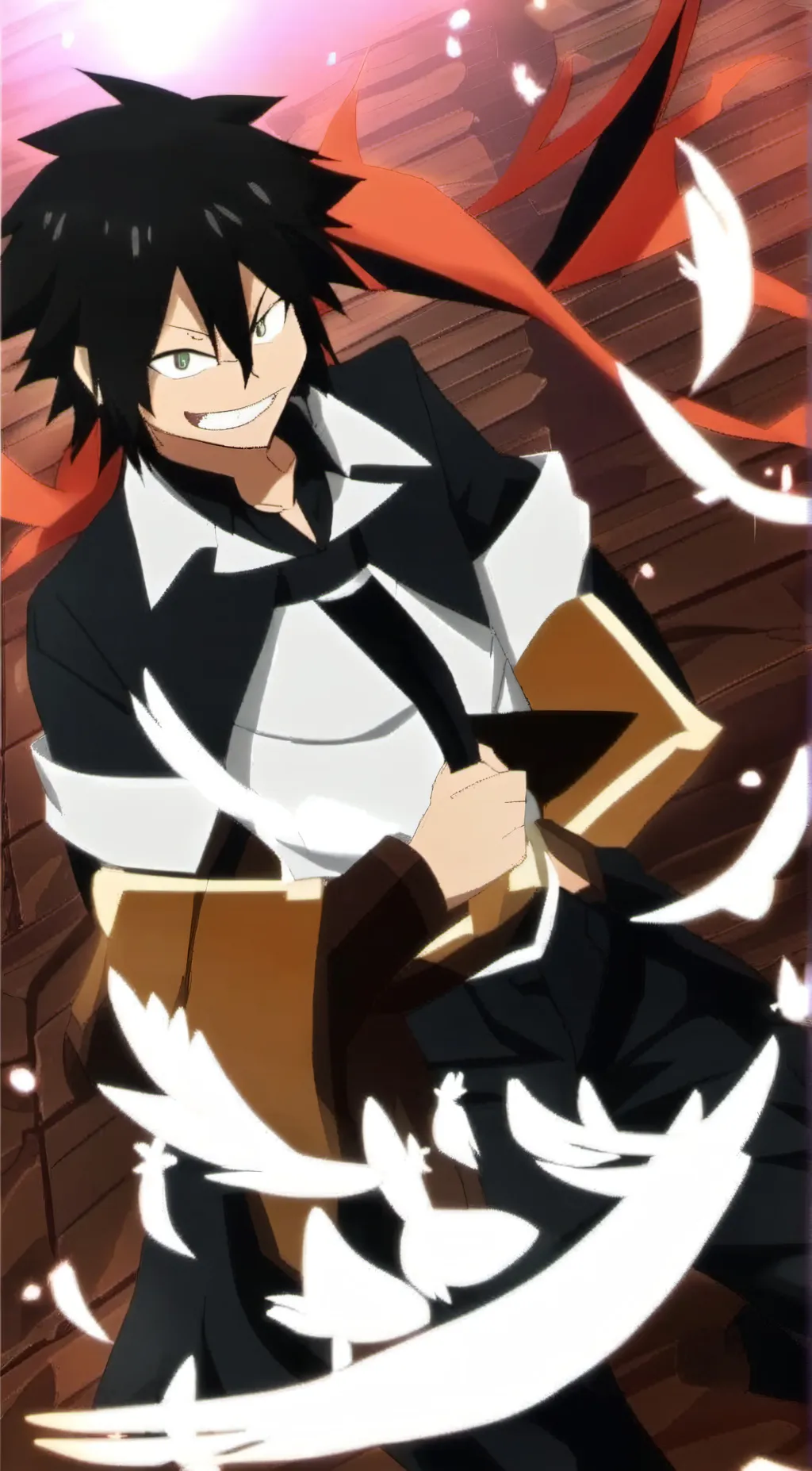 ai character: kuro background