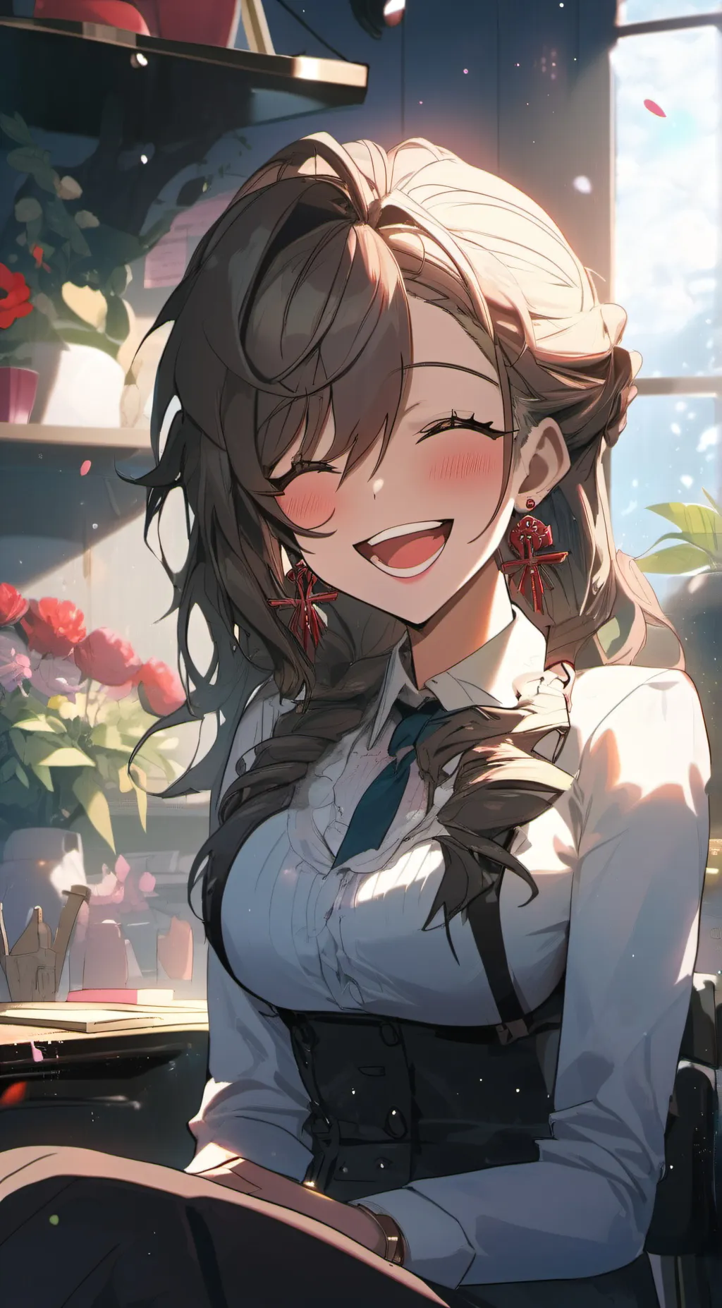 ai character: Amanda background