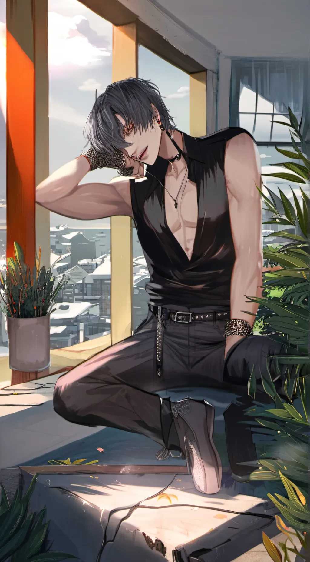 ai character: Milo background