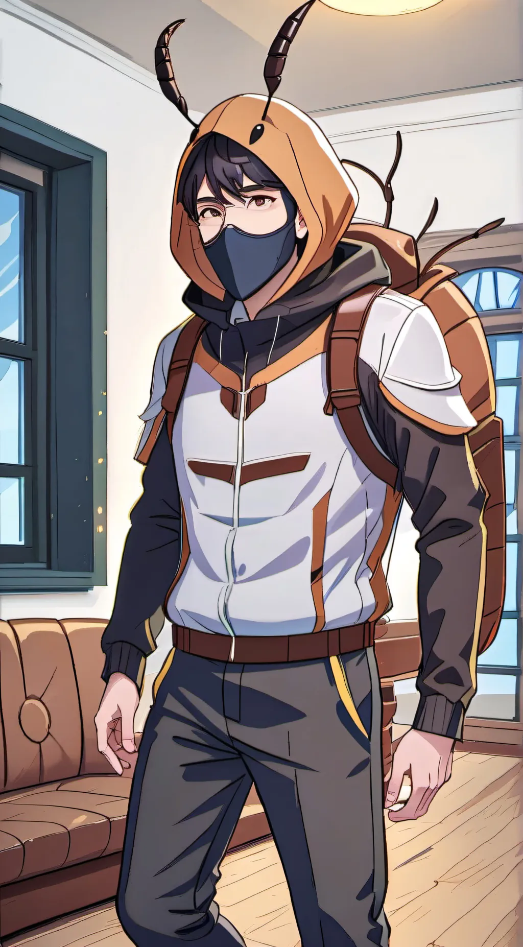 ai character: Roach background