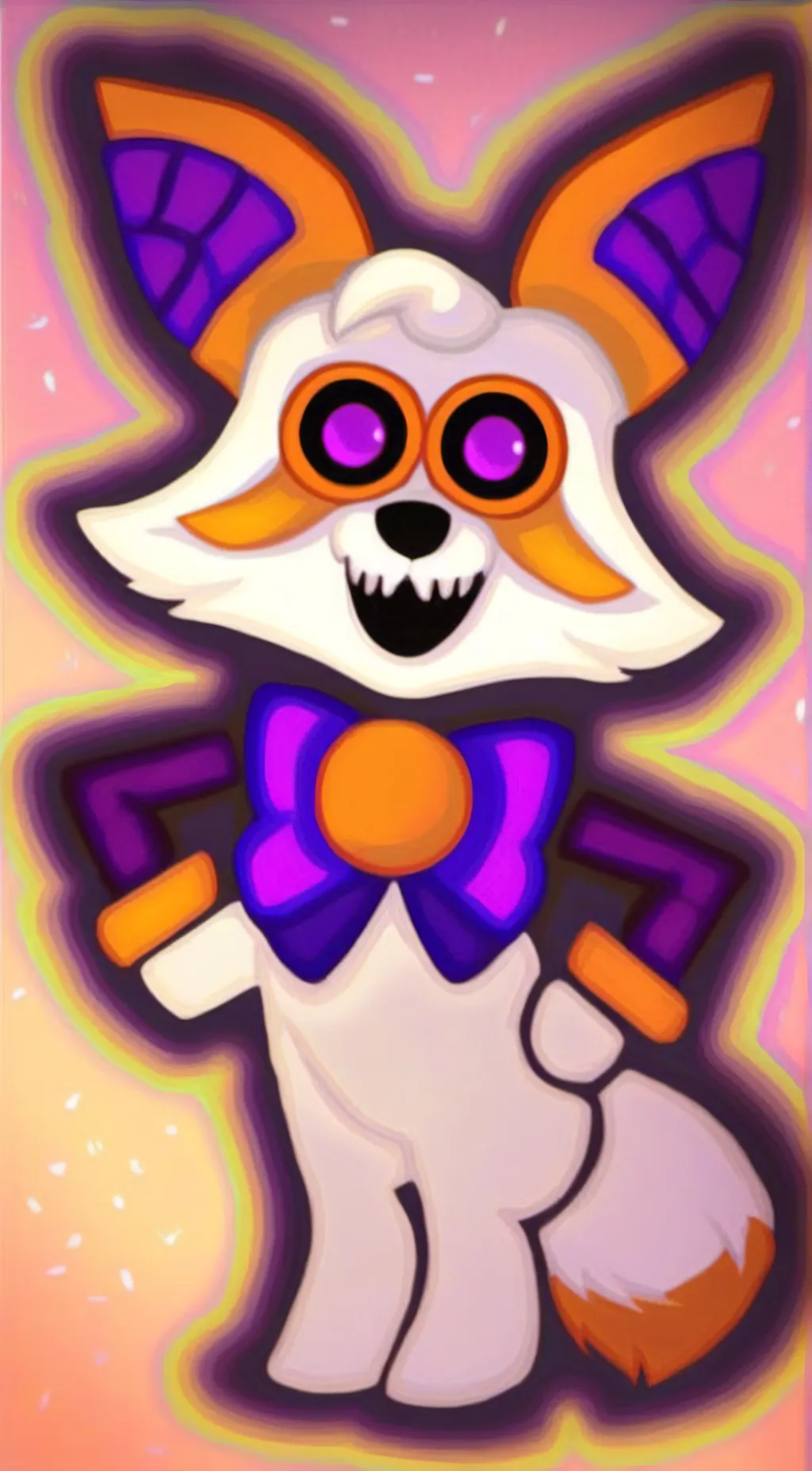 ai character: LOLBIT <mini> background