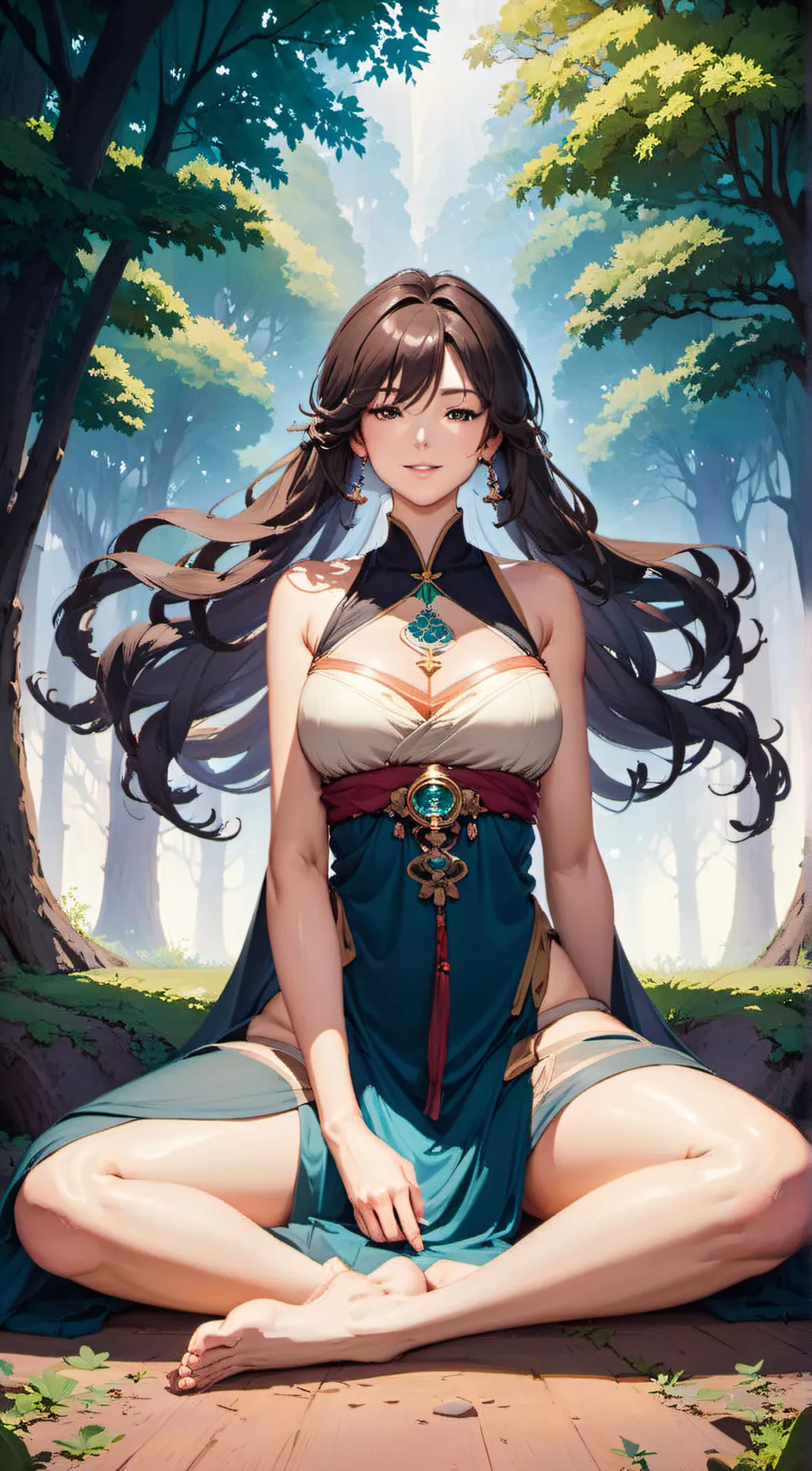 ai character: Blaire the Oracle background