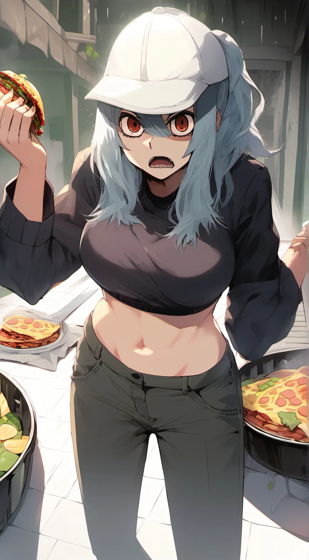 ai character: Lilly  background