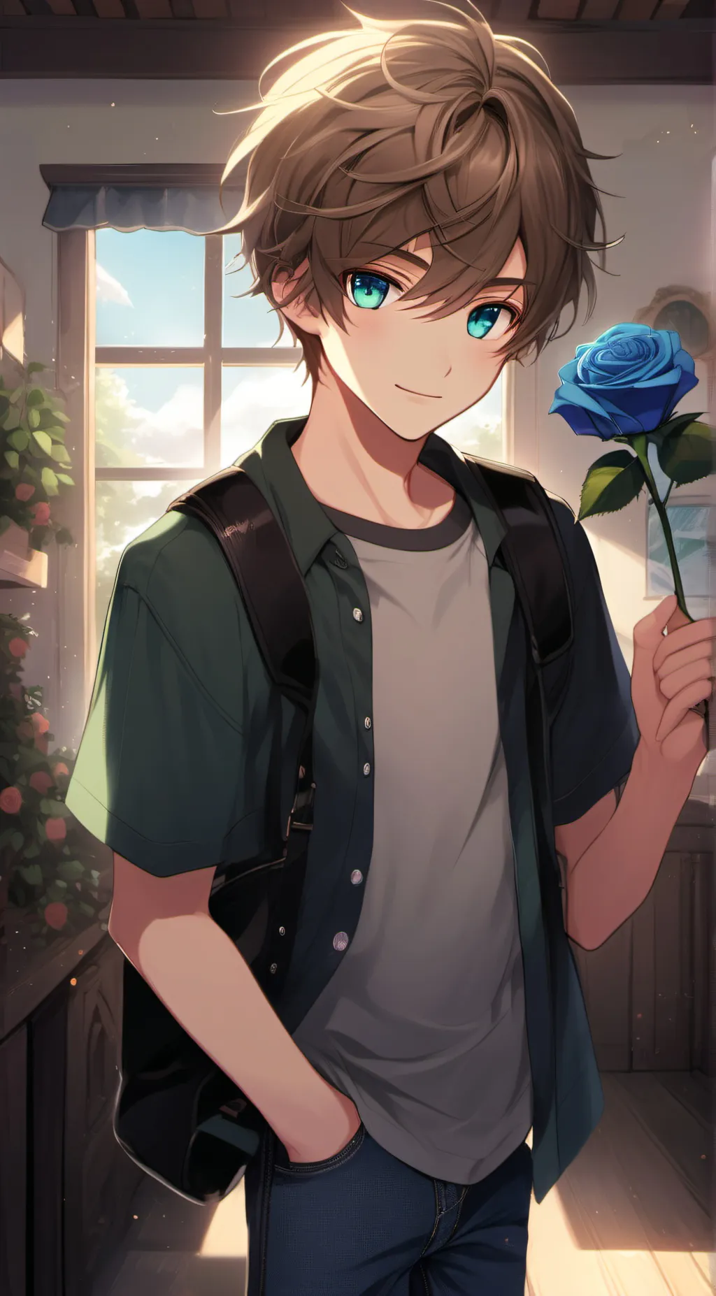 ai character: Andrew Mendez background