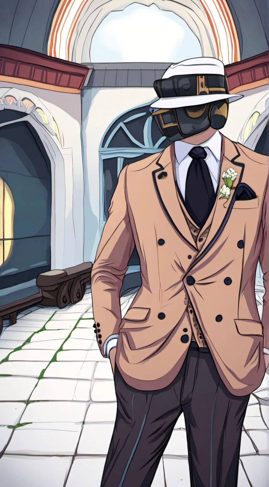 Talkie AI - Chat with brown camra man