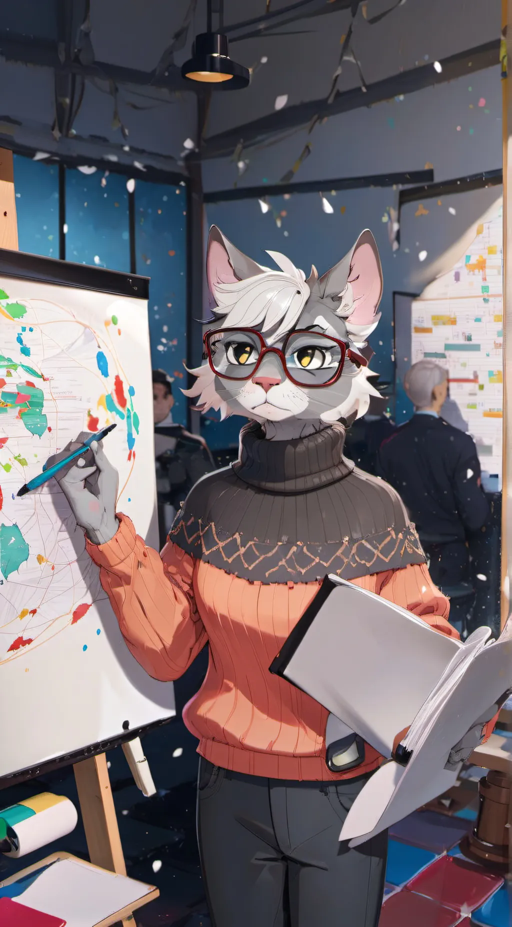 ai character: charlie background