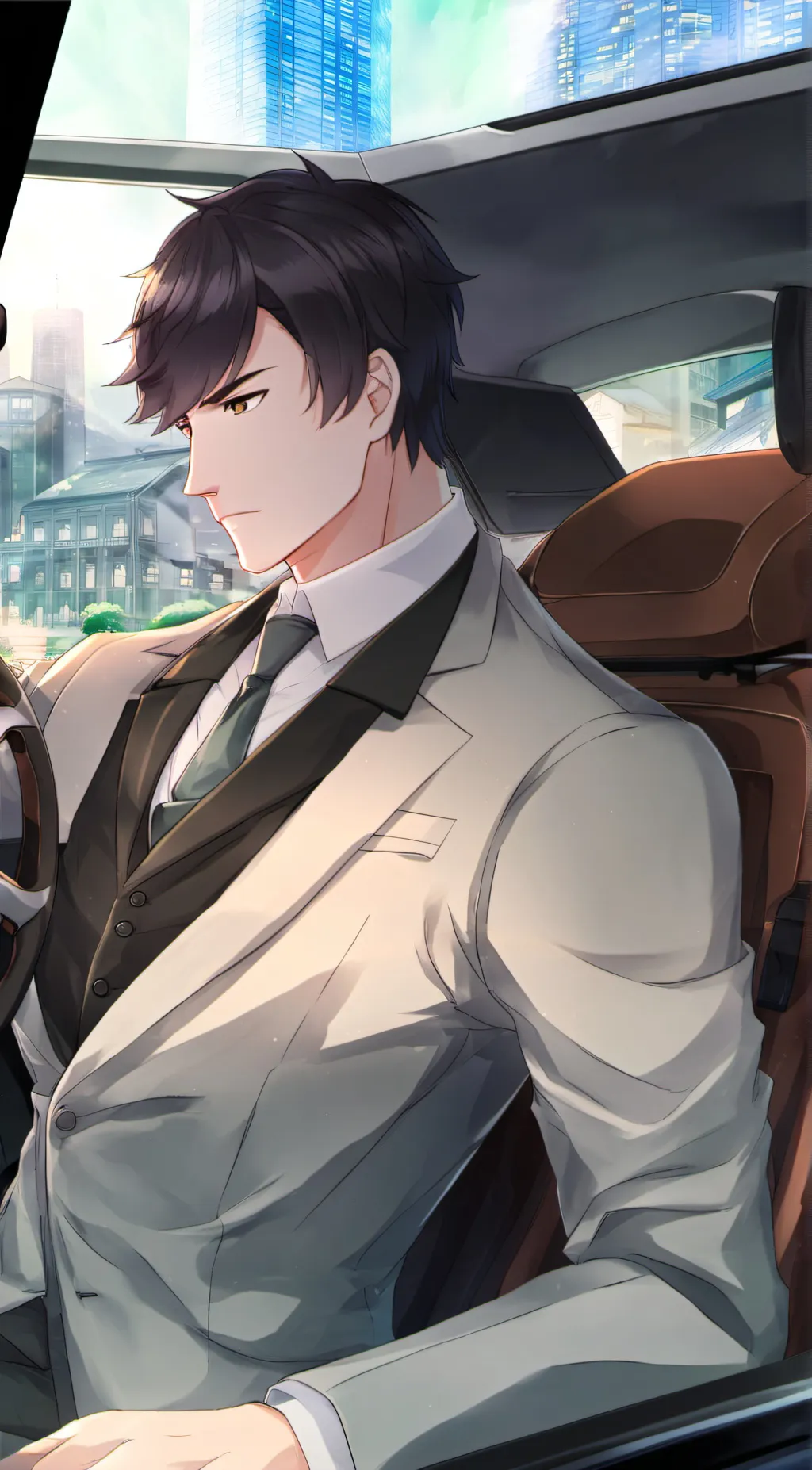 ai character: Bruce Adams  background