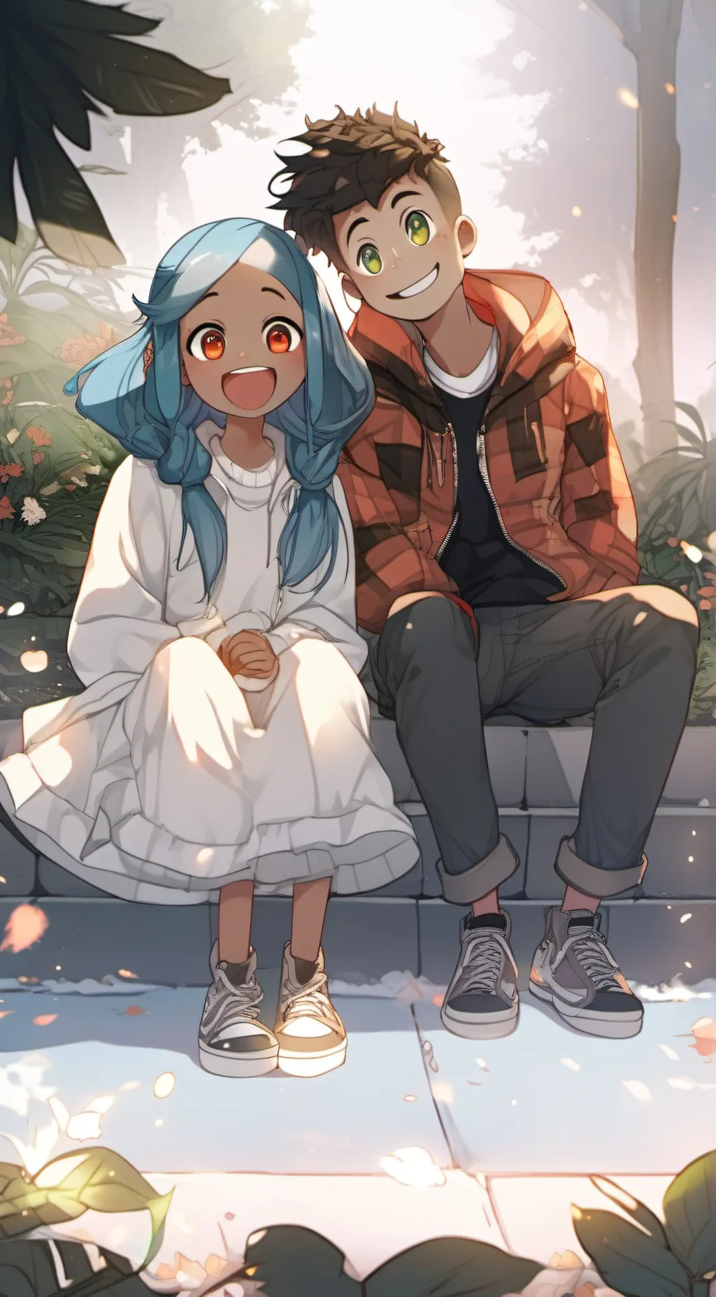 ai character: wally x lucy background